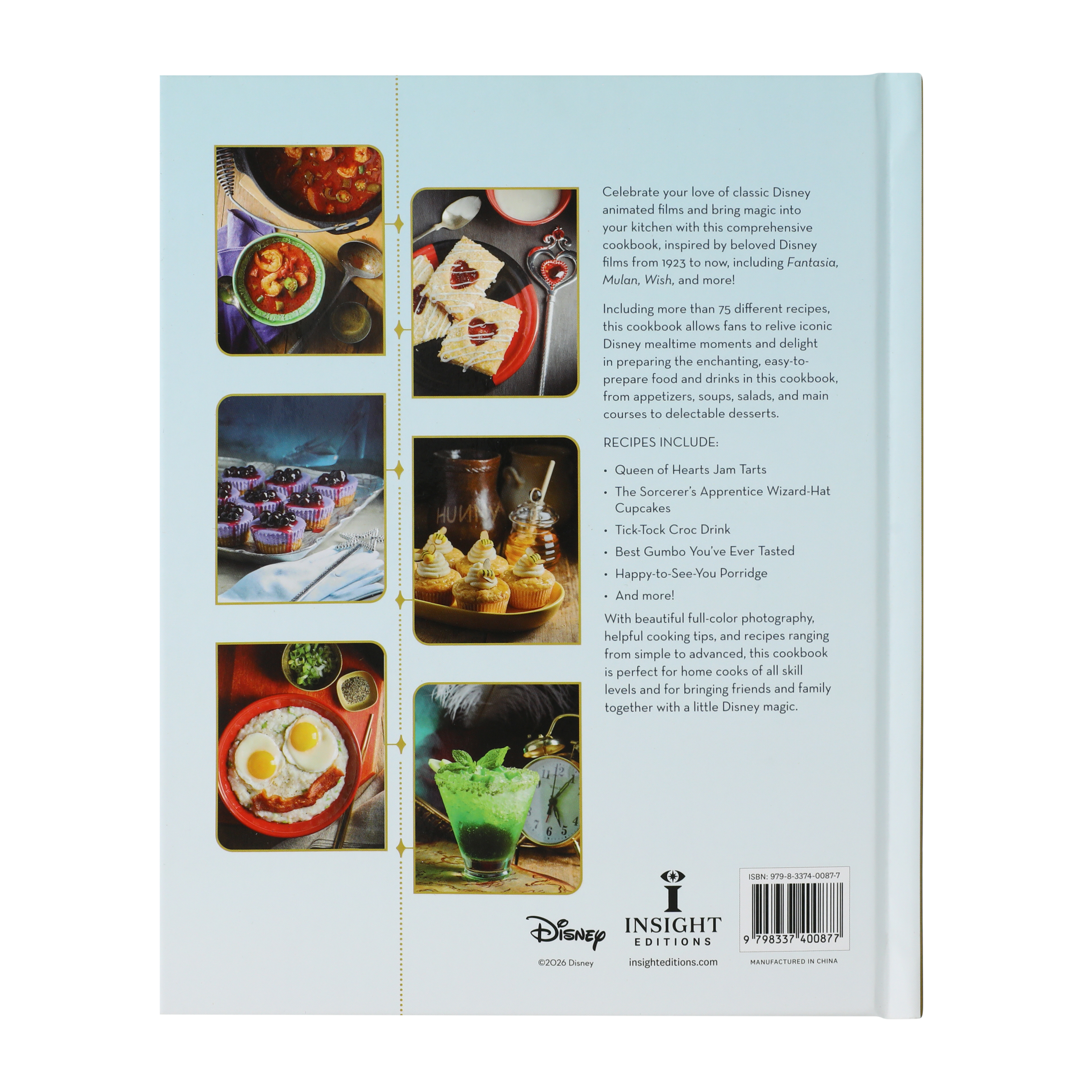 Disney Cooking With Magic Book