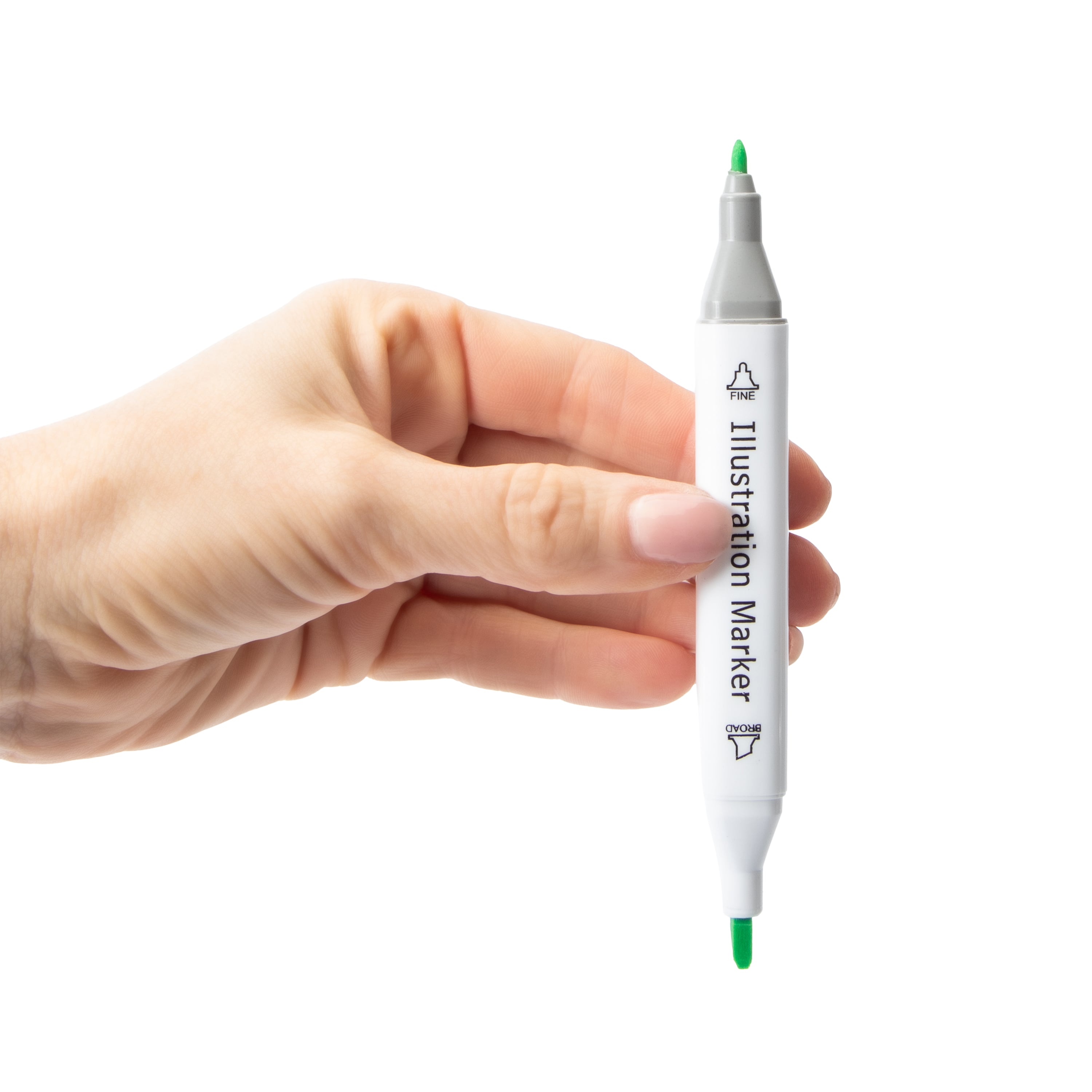 Double-Sided Illustration Markers 21-Pack