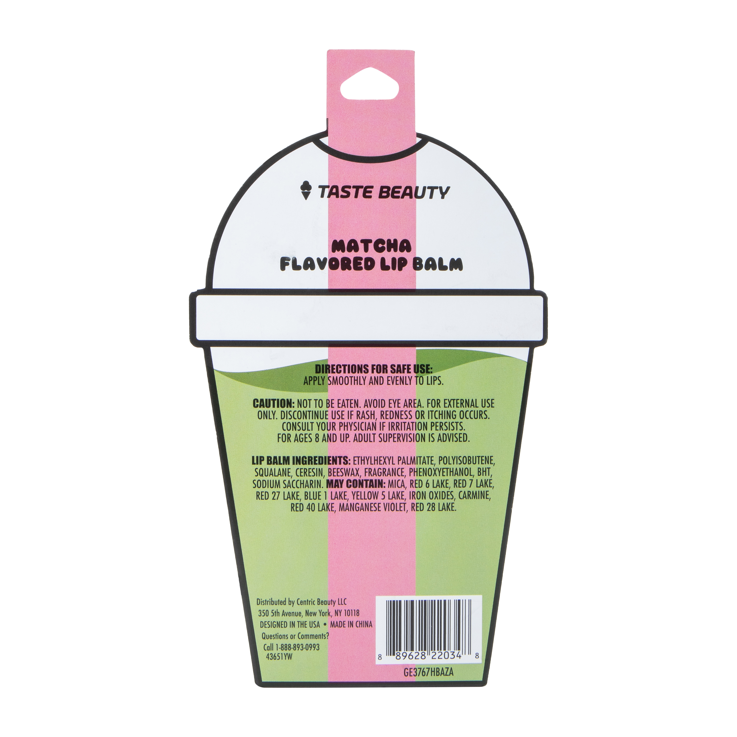 Taste Beauty Lips Sips Flavored Lip Balm