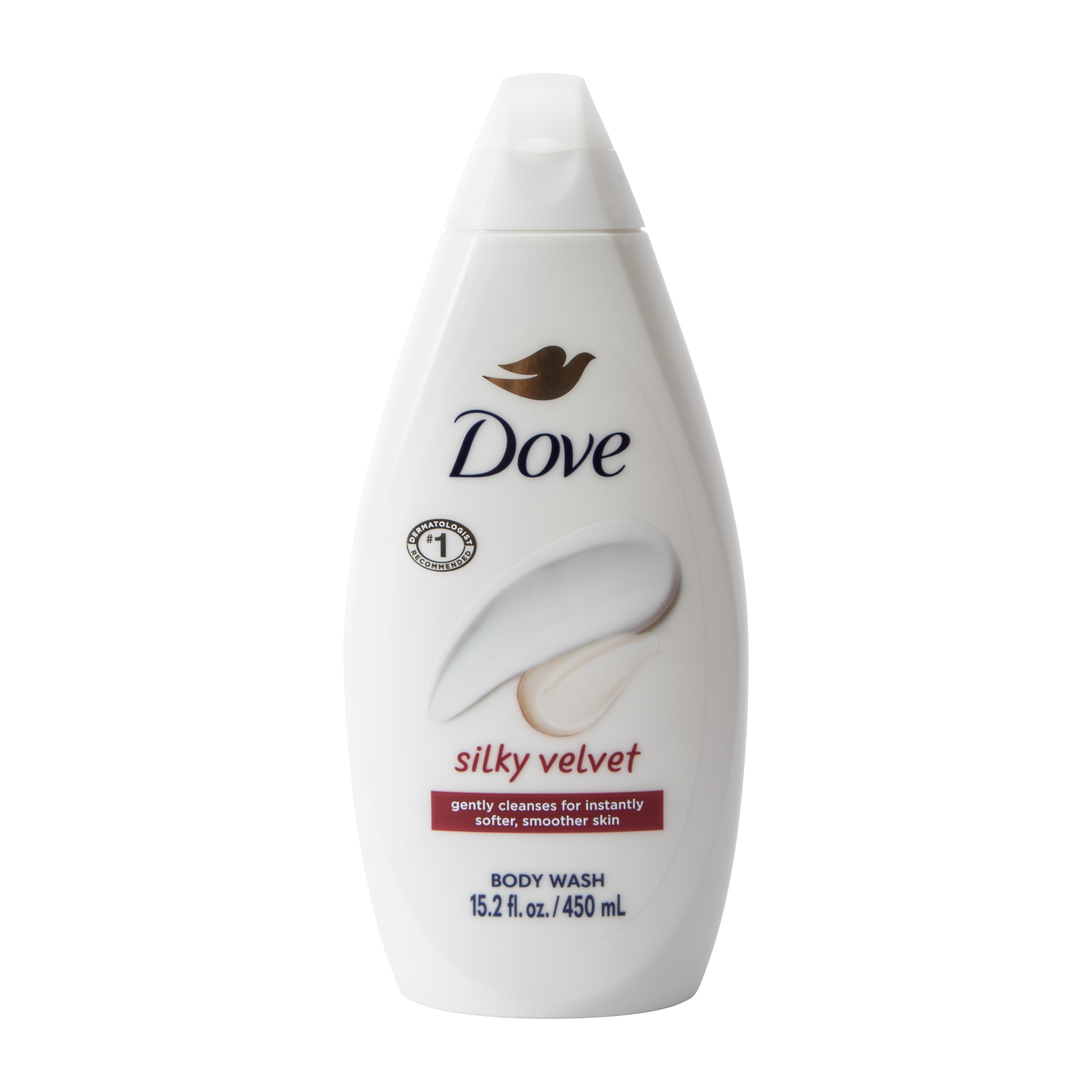 Dove Silky Velvet Body Wash 15.2oz
