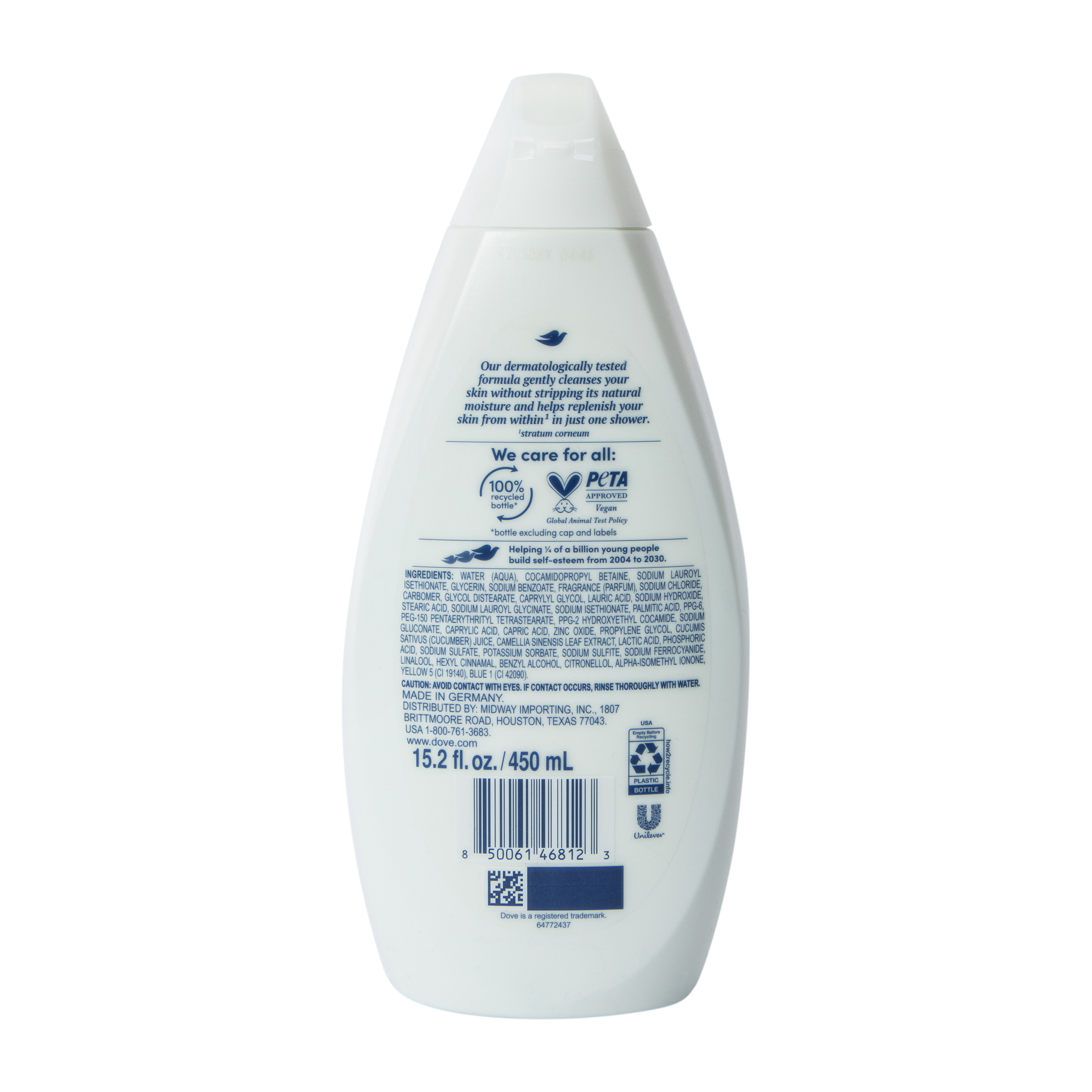 Dove Fresh Care Body Wash 15.2oz