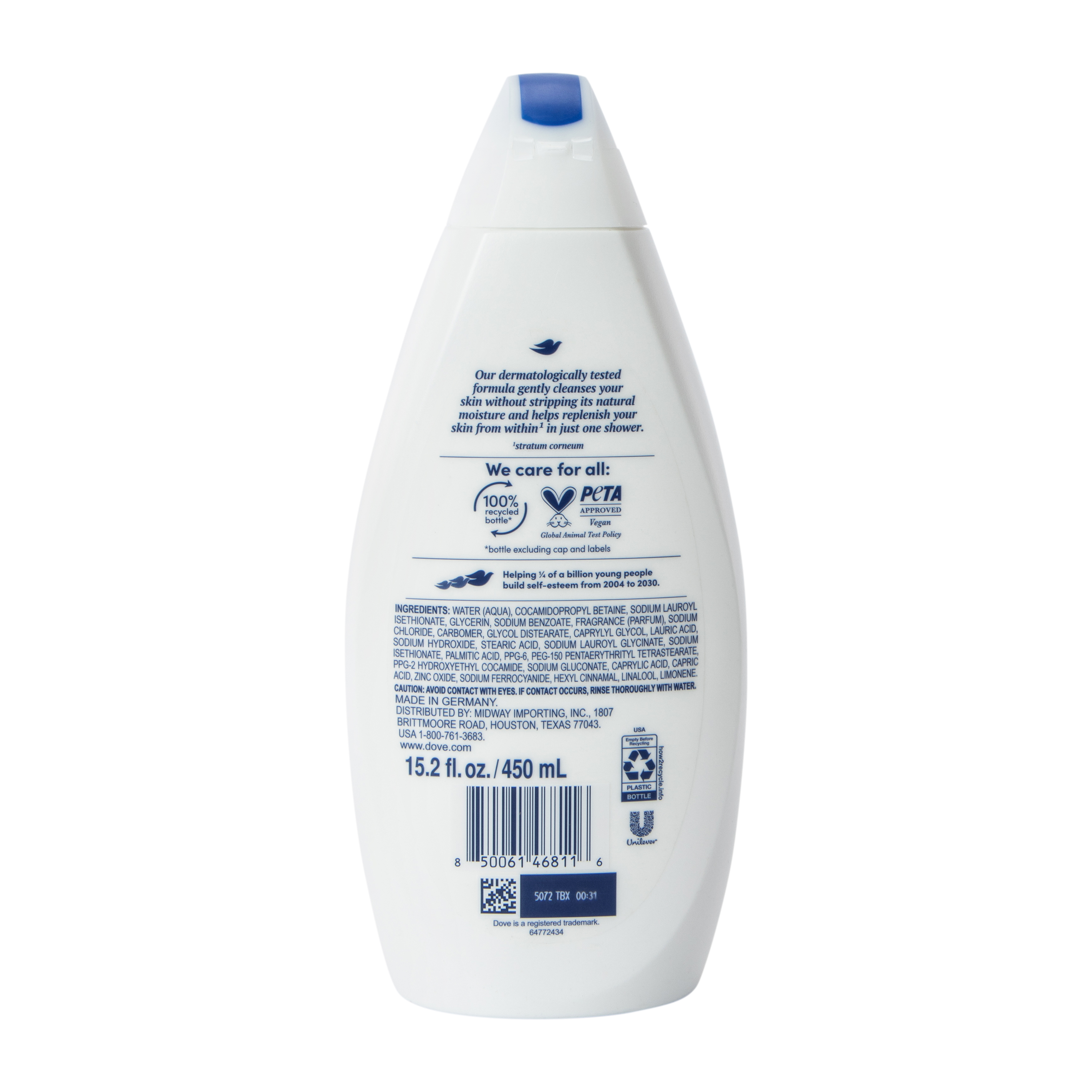 Dove Hydrate Body Wash 15.2oz