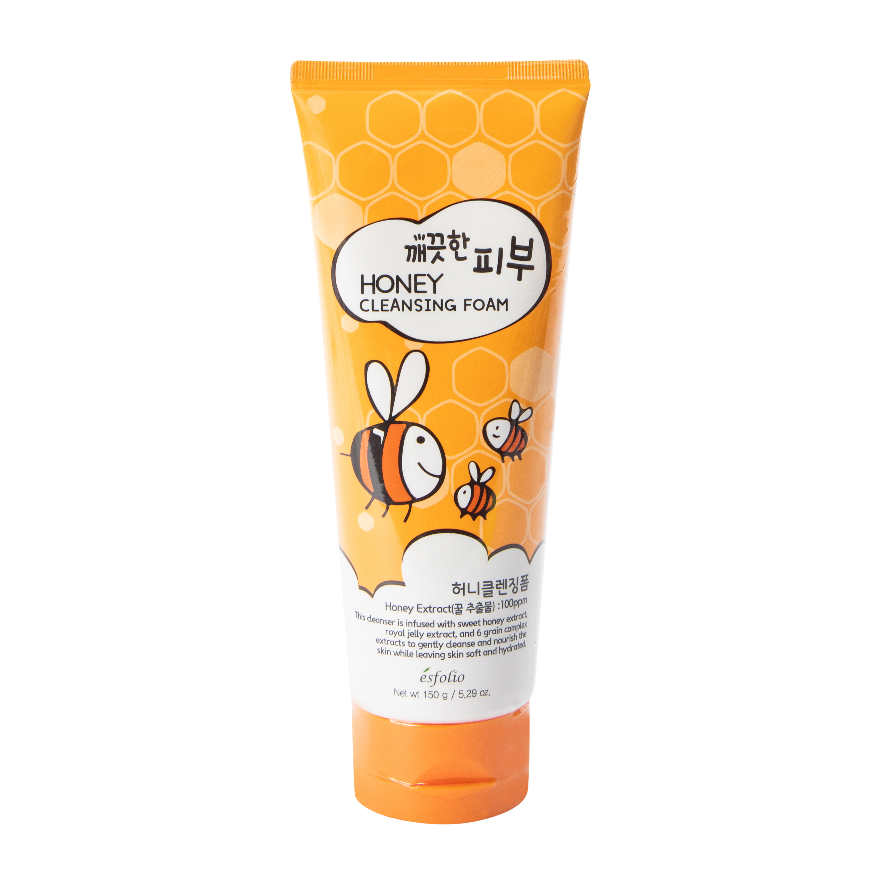 Esfolio Honey Cleansing Foam 5.29oz