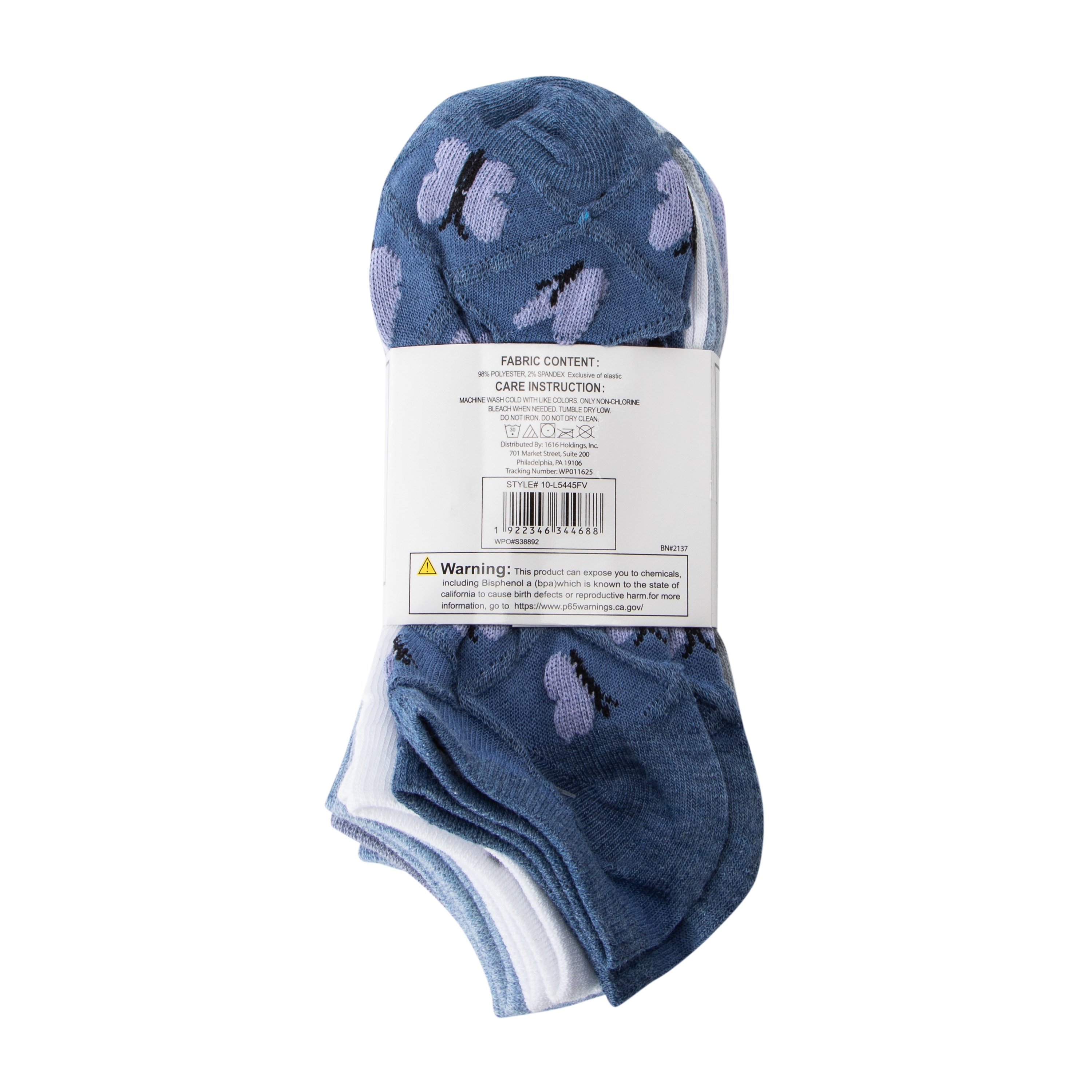 Juniors No-Show Socks 10-Pack