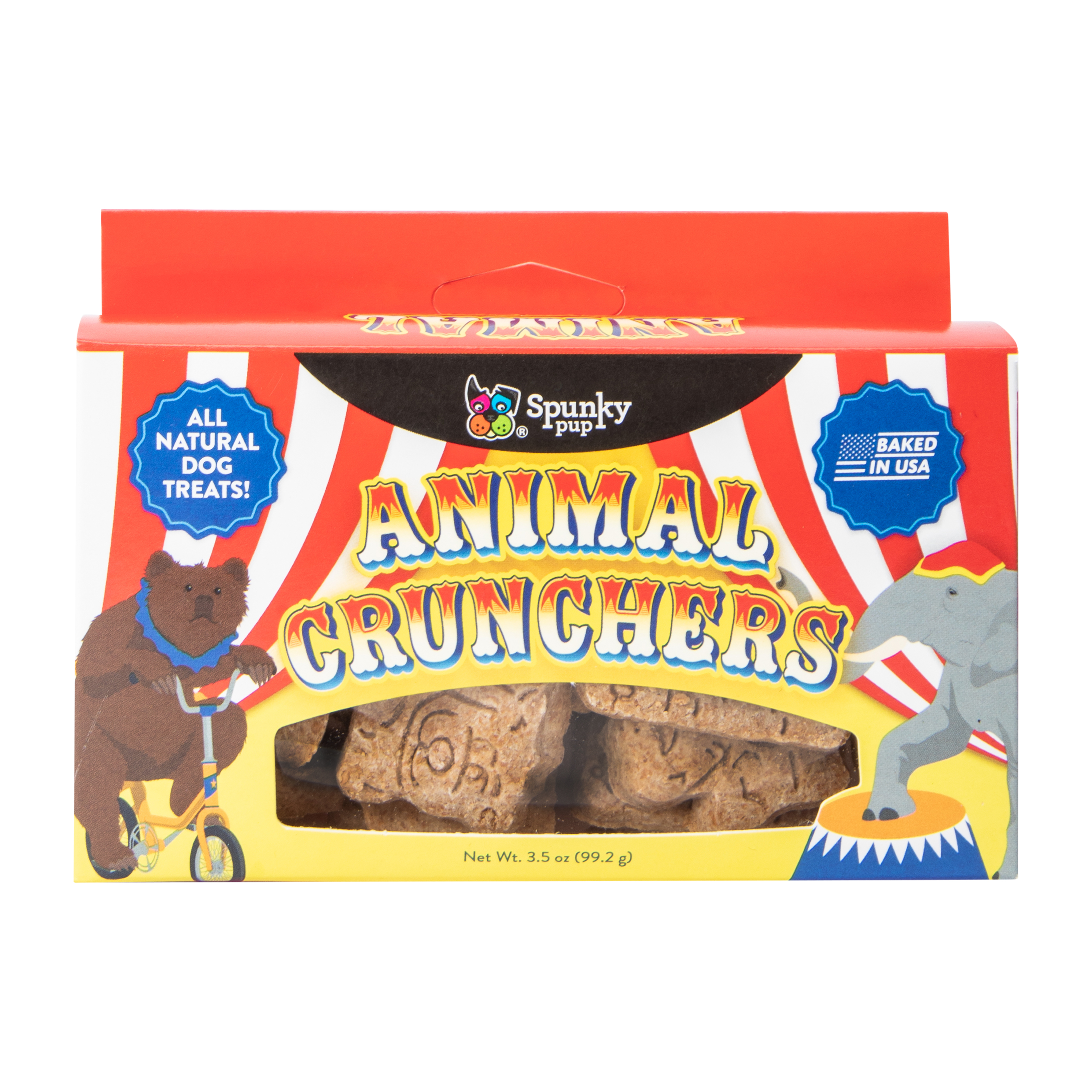 Spunky Pup® Animal Crunchers 3.5oz