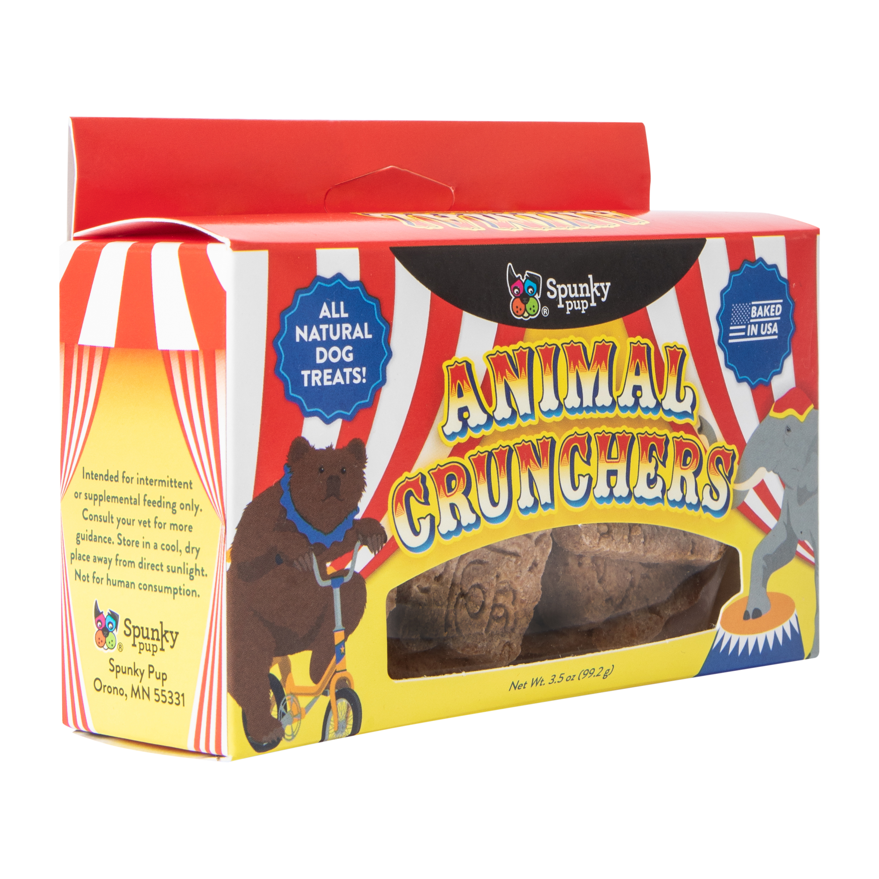 Spunky Pup® Animal Crunchers 3.5oz