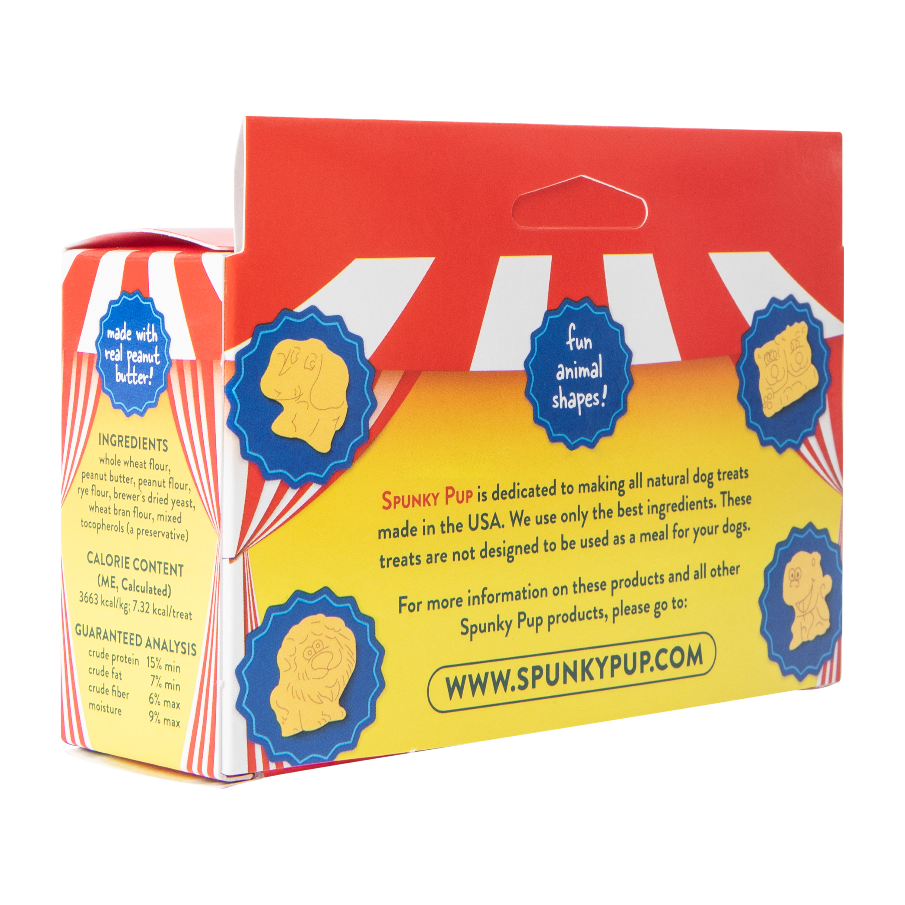 Spunky Pup® Animal Crunchers 3.5oz