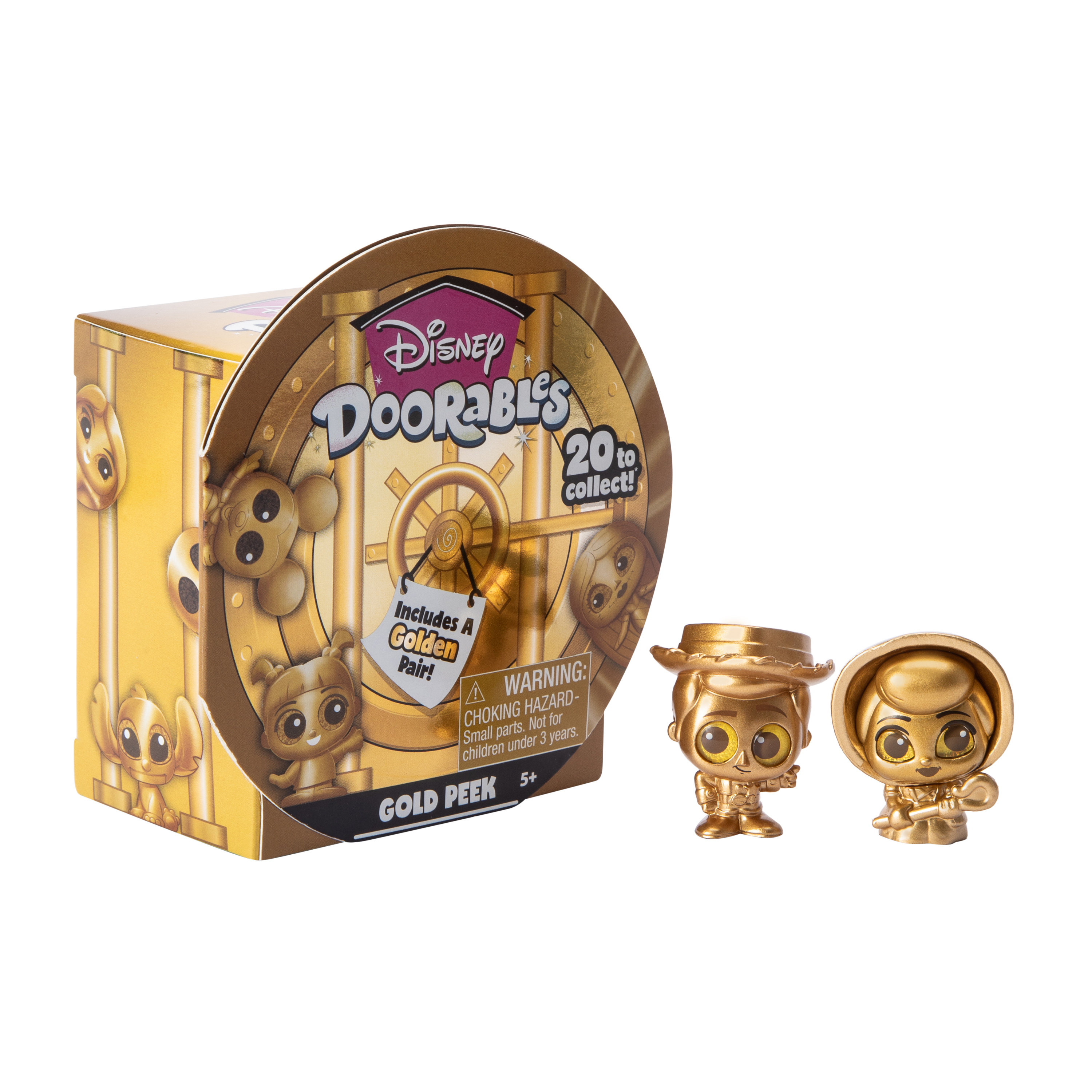 Disney Doorables Gold Peek (Styles May Vary)