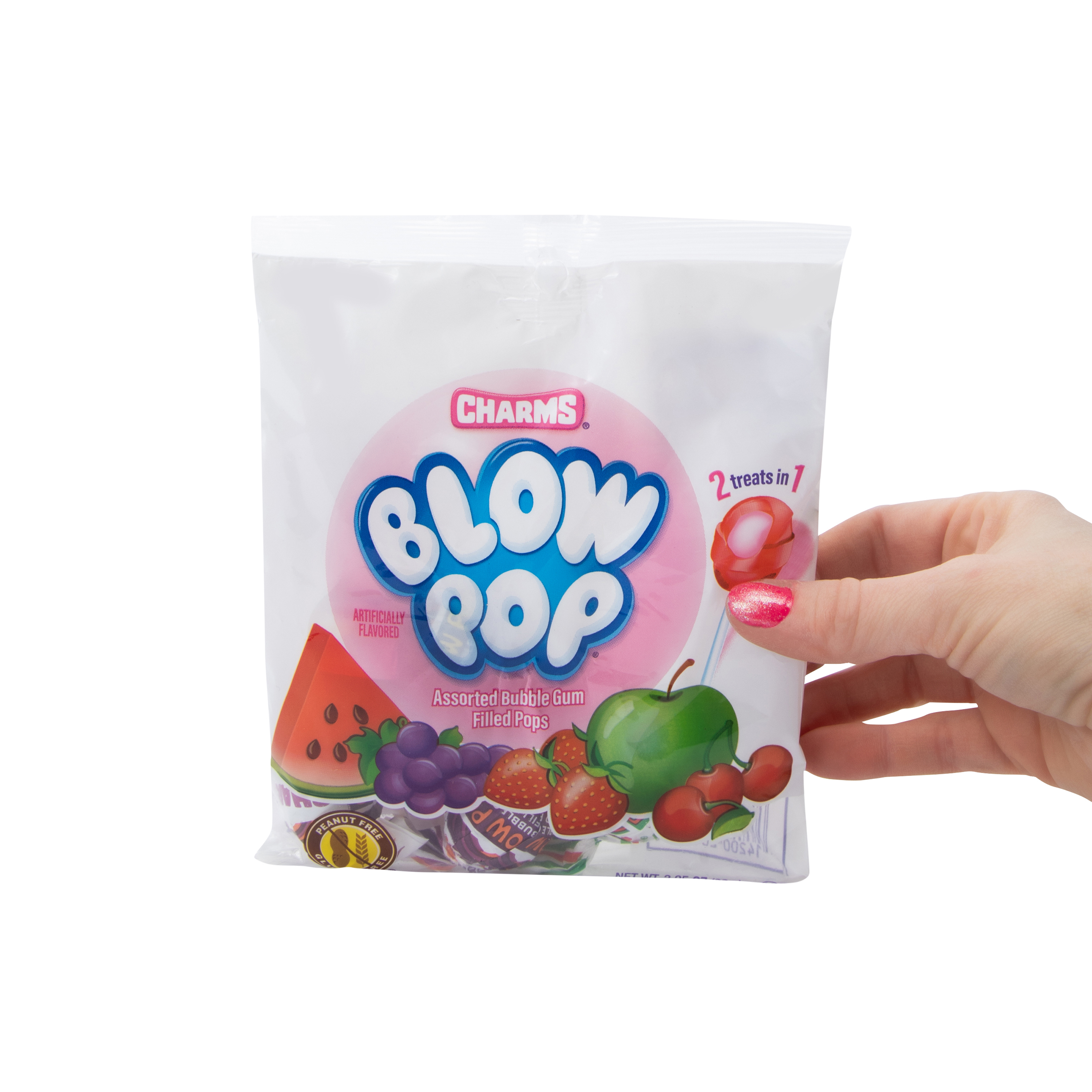 Charms® Bag Blow Pop® Bubble Gum Filled Pops 3.25oz