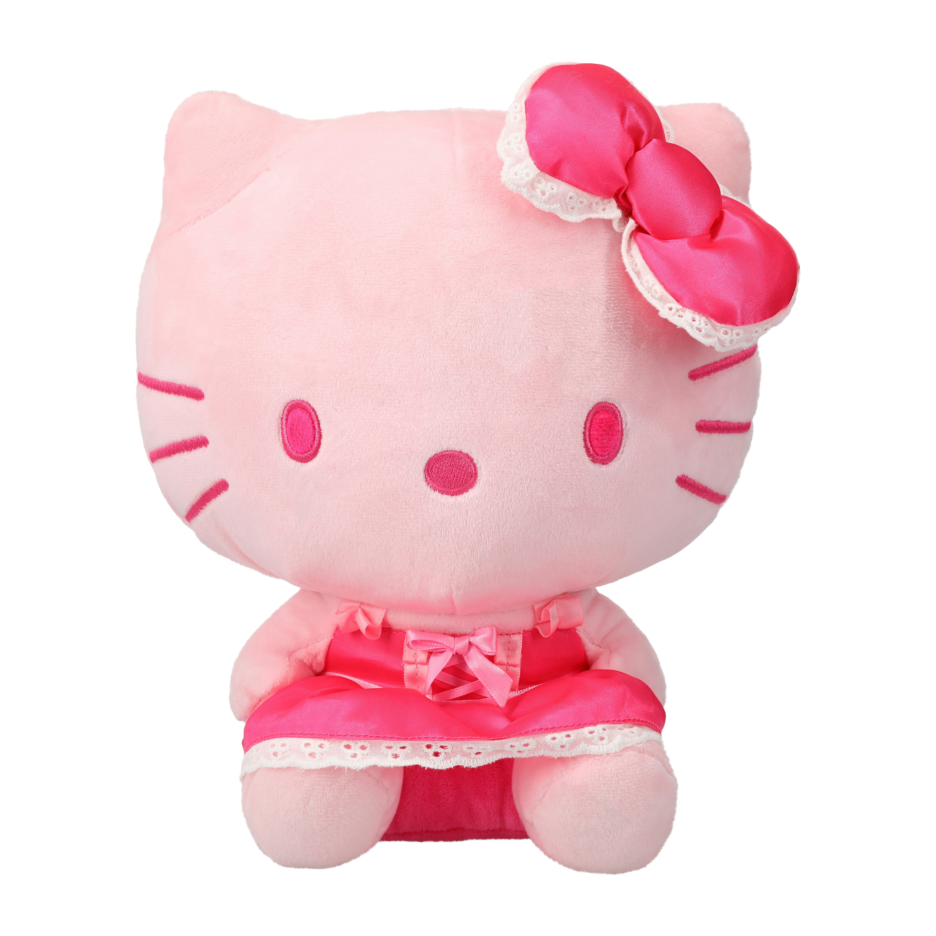 【HELLO KITTY】ニットぬいぐるみチャーム　レッド　ピンク　2点セット Hello Kitty & Friends® Pink Plush | Five Below