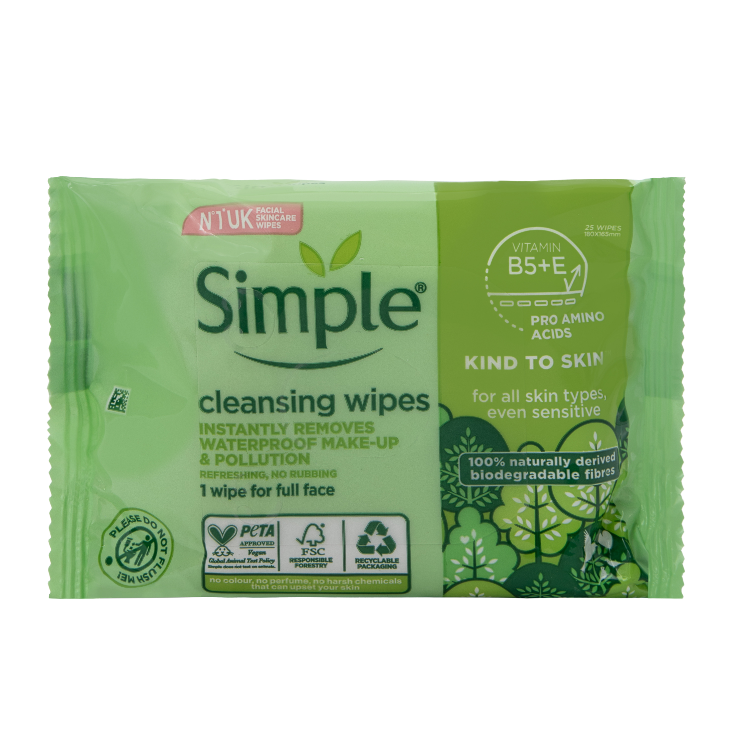 Simple® Cleansing Wipes
