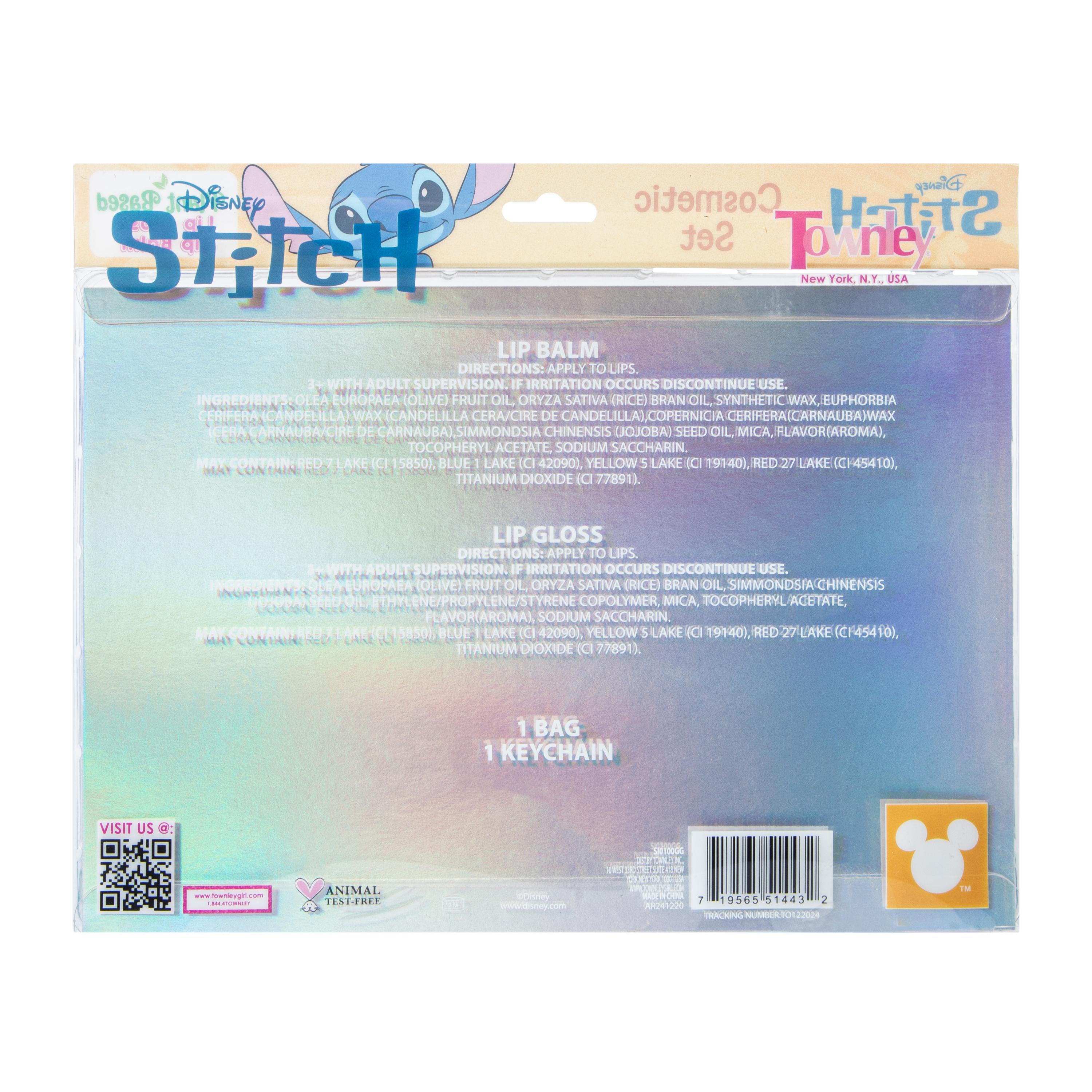 Disney Stitch Cosmetic Set