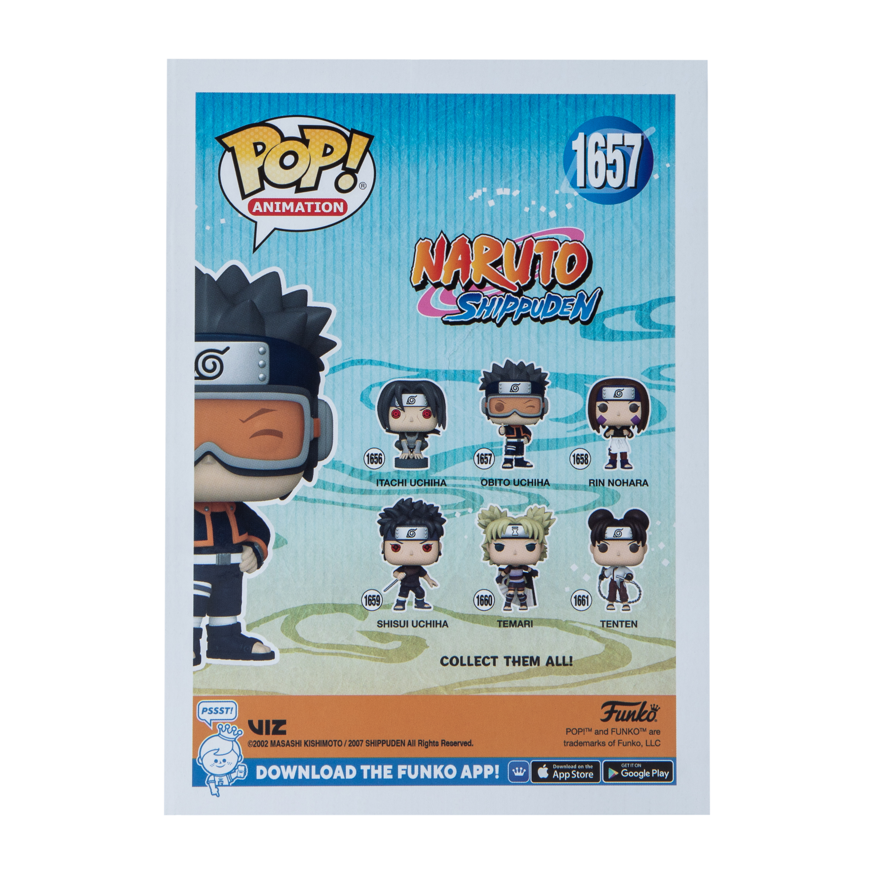 Funko Pop!® Naruto Shippuden Obito Uchiha Vinyl Figure