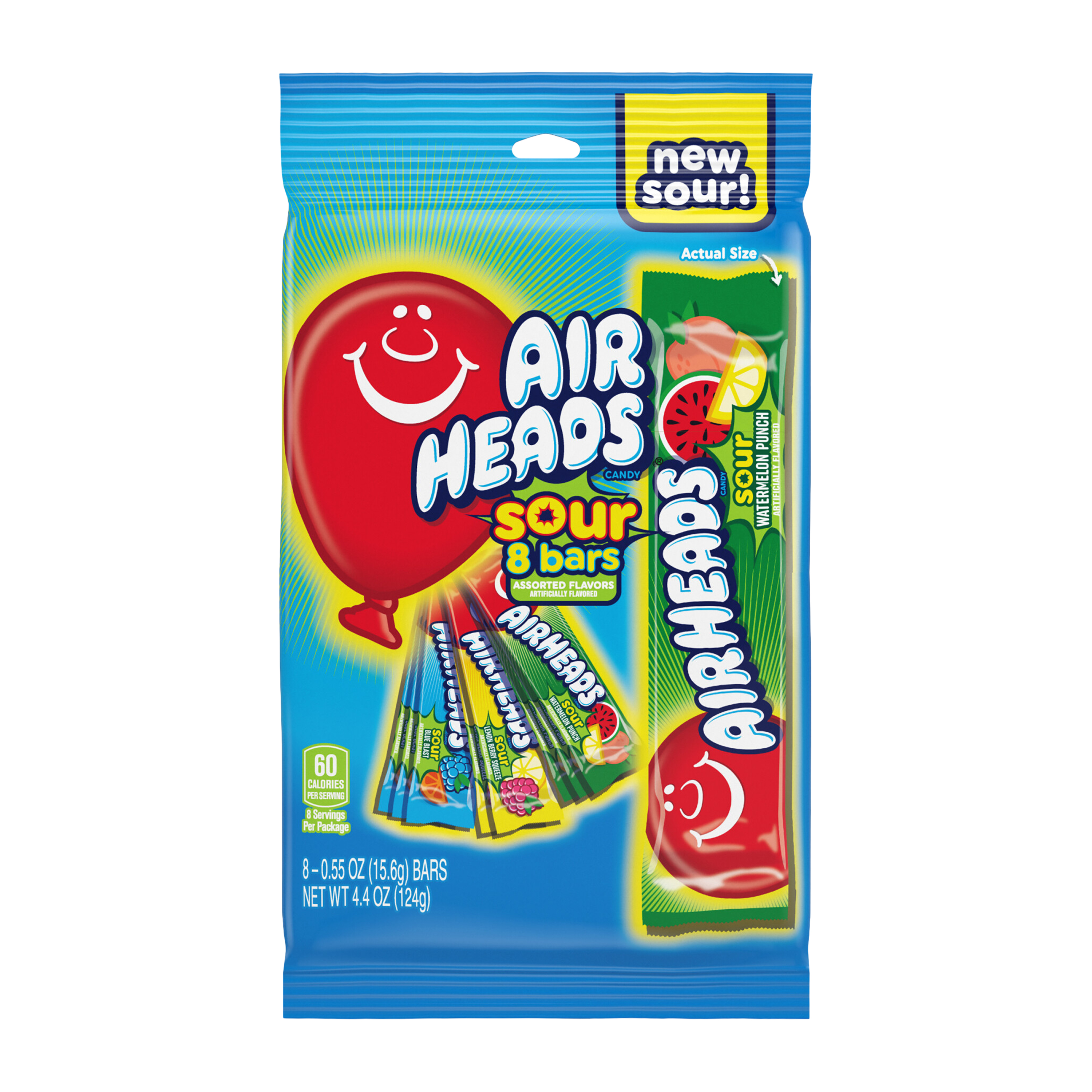 Airheads® Sour 8 Bars Candy 4.37oz