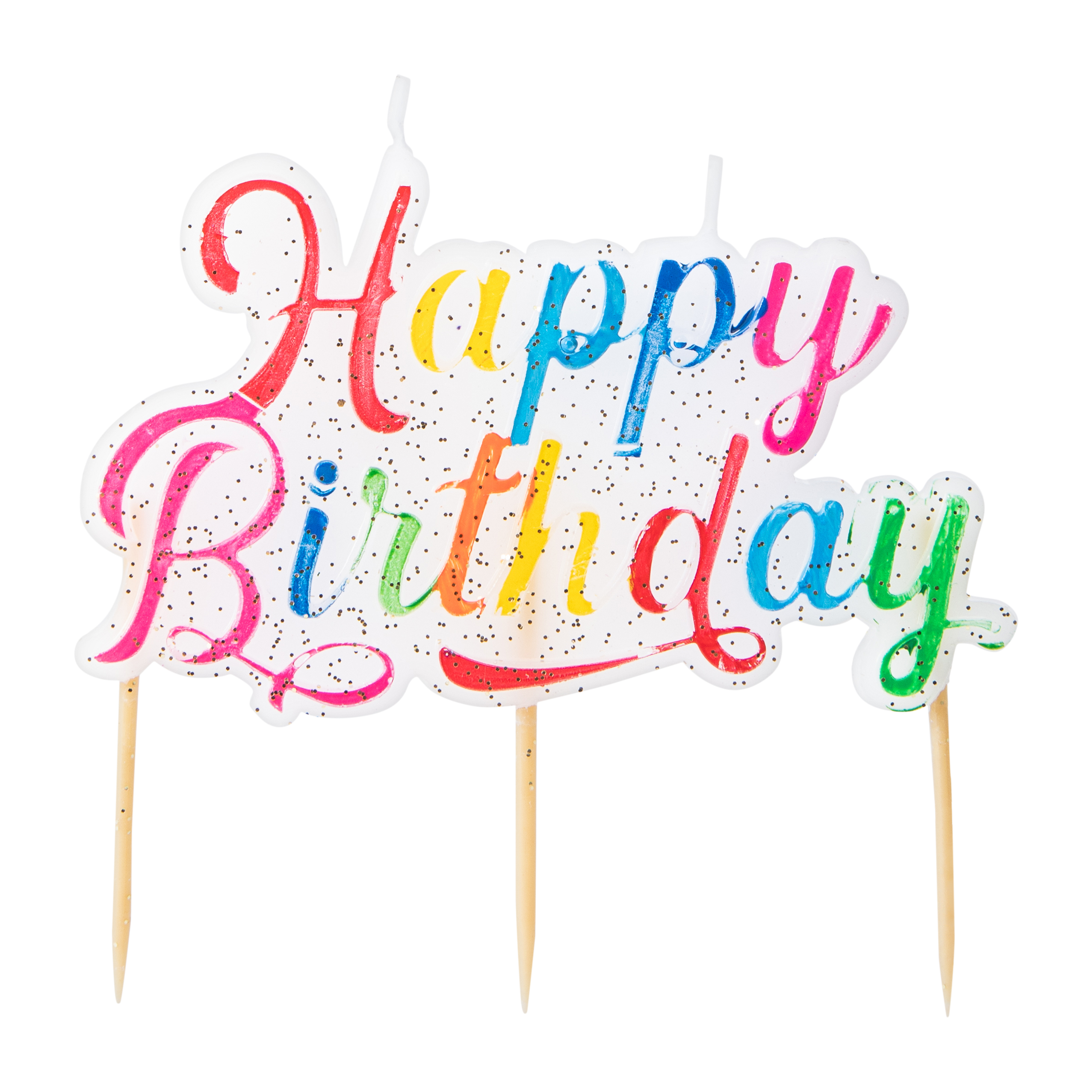 Multi-Colored Birthday Candles