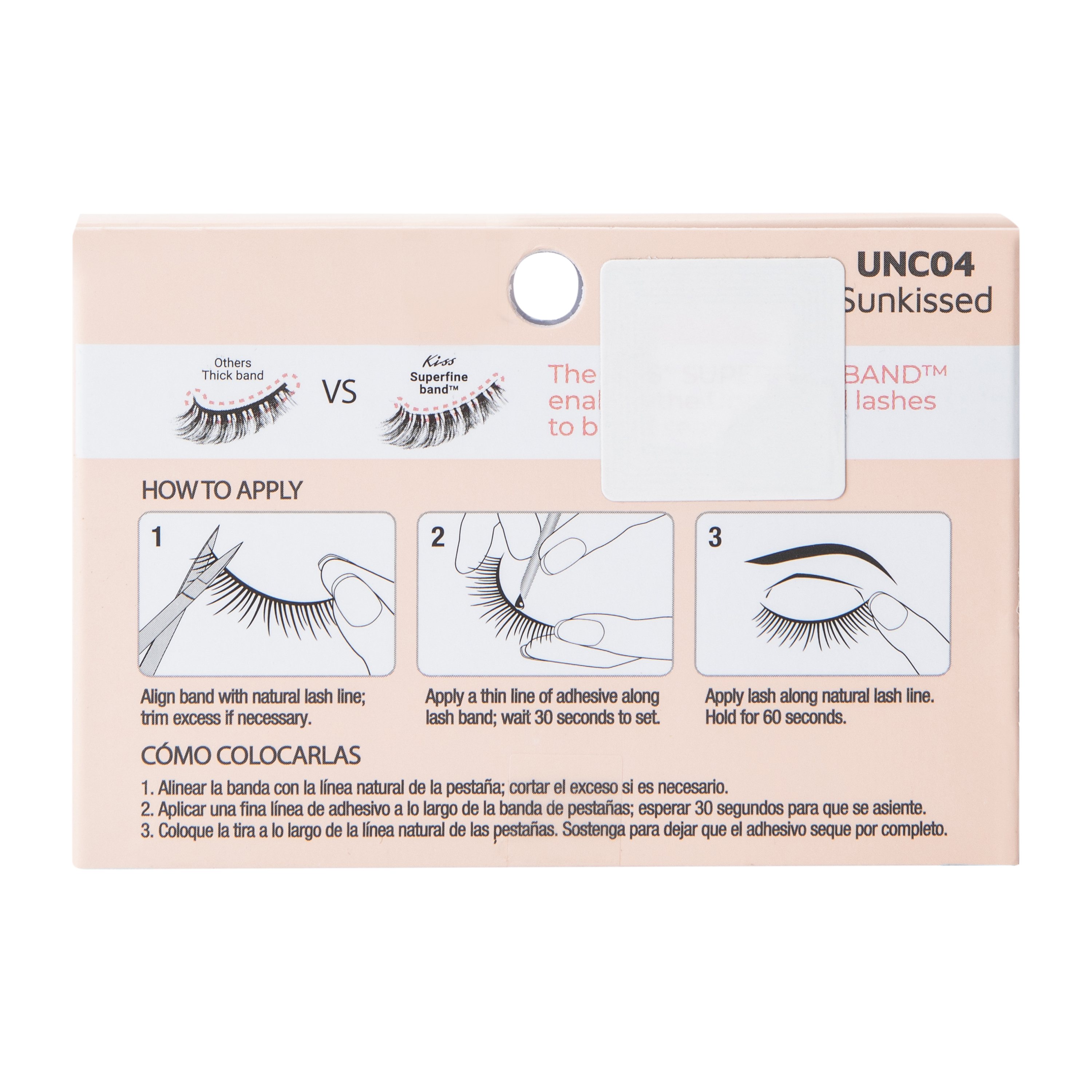 Kiss® Sunkissed Uncovered Collection Lashes