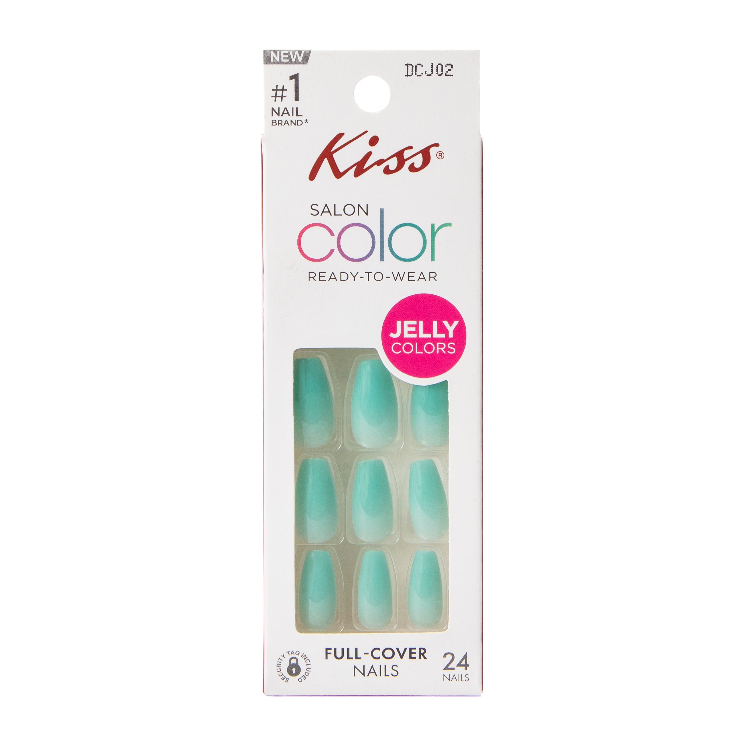 Kiss® Salon Color Cruel Summer Full-Cover Nails 24-Count