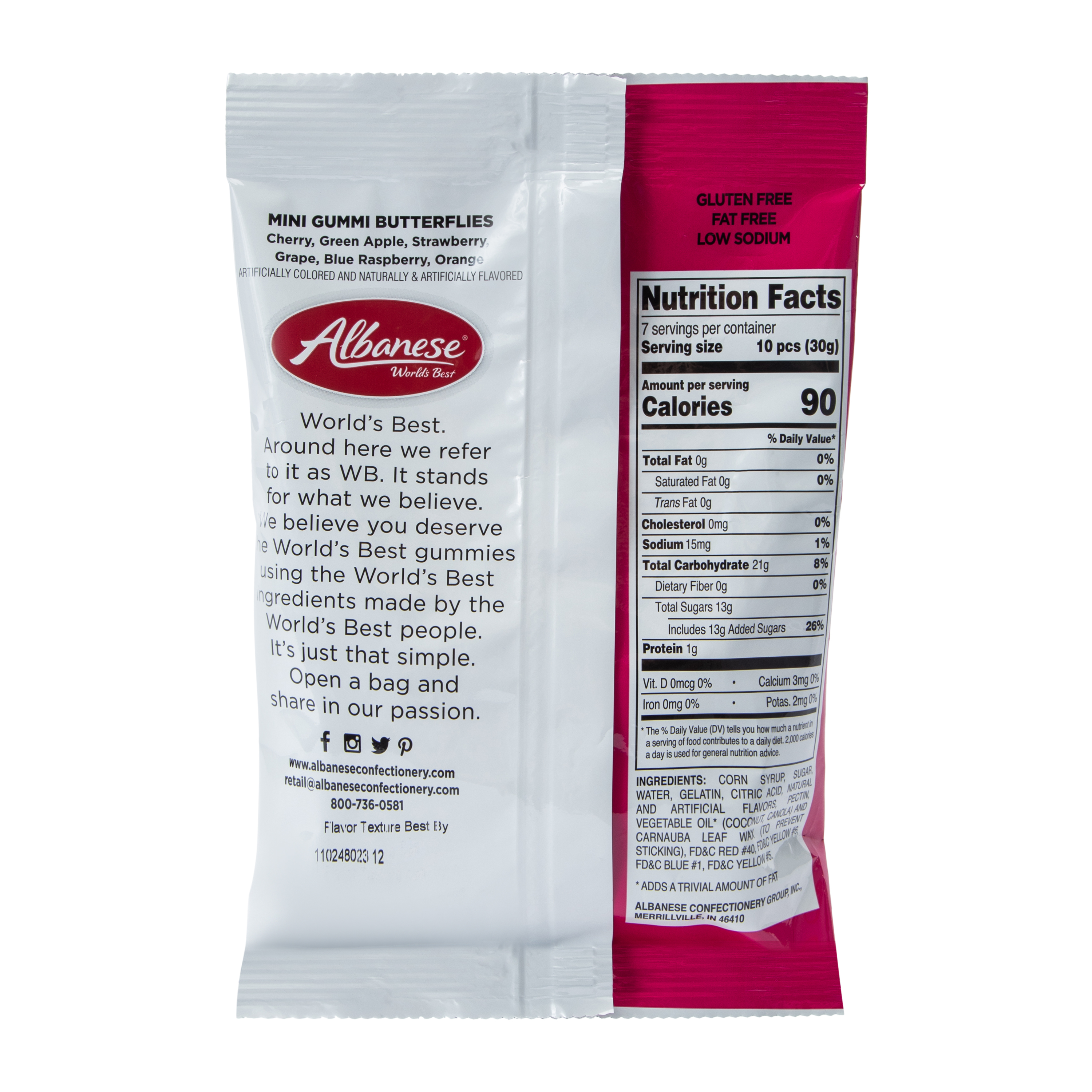 Albanese® Gummi Butterflies 7.5oz