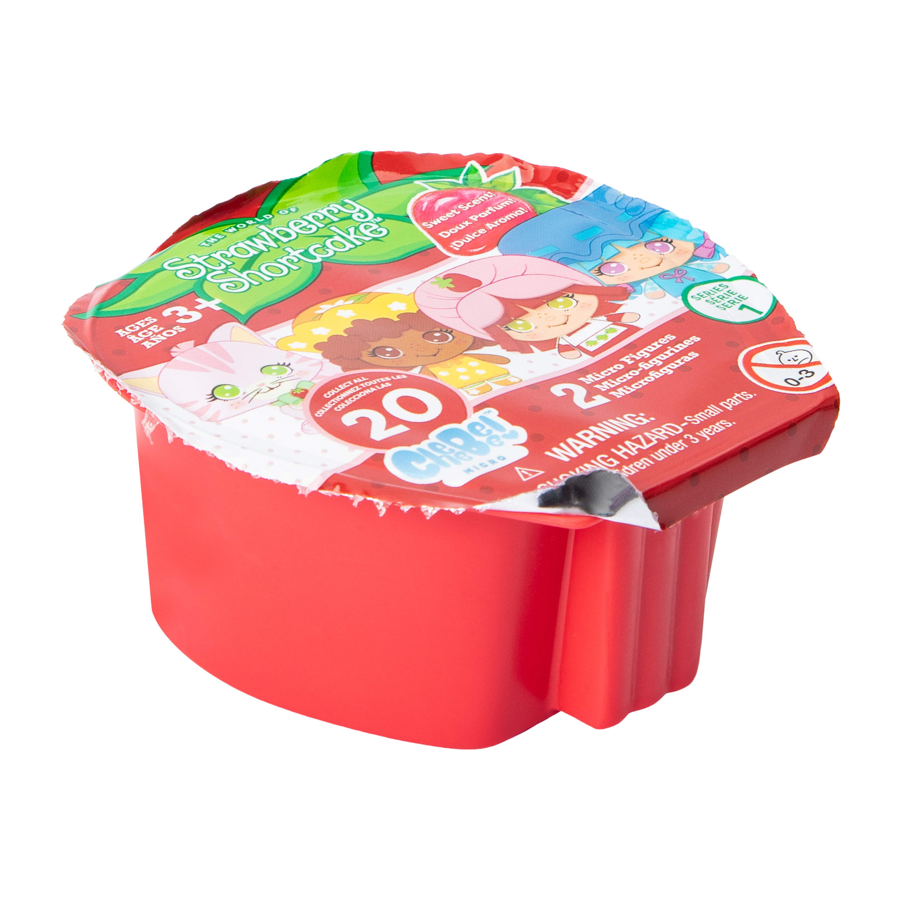 Strawberry Shortcake™ CheeBee!™ Micro Figures 2-Pack (Styles May Vary)