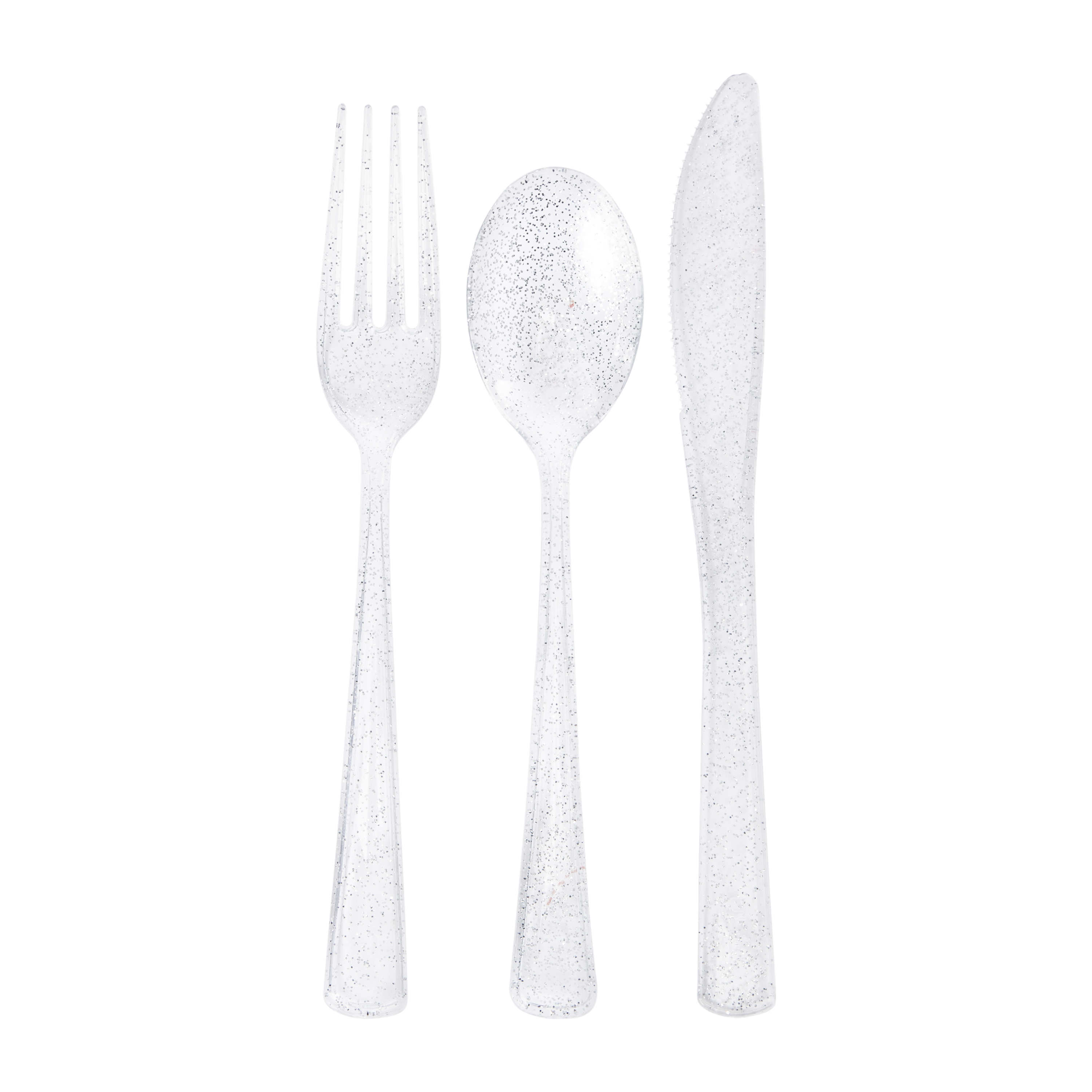 Unique® Party! Plastic Cutlery 18-Pack