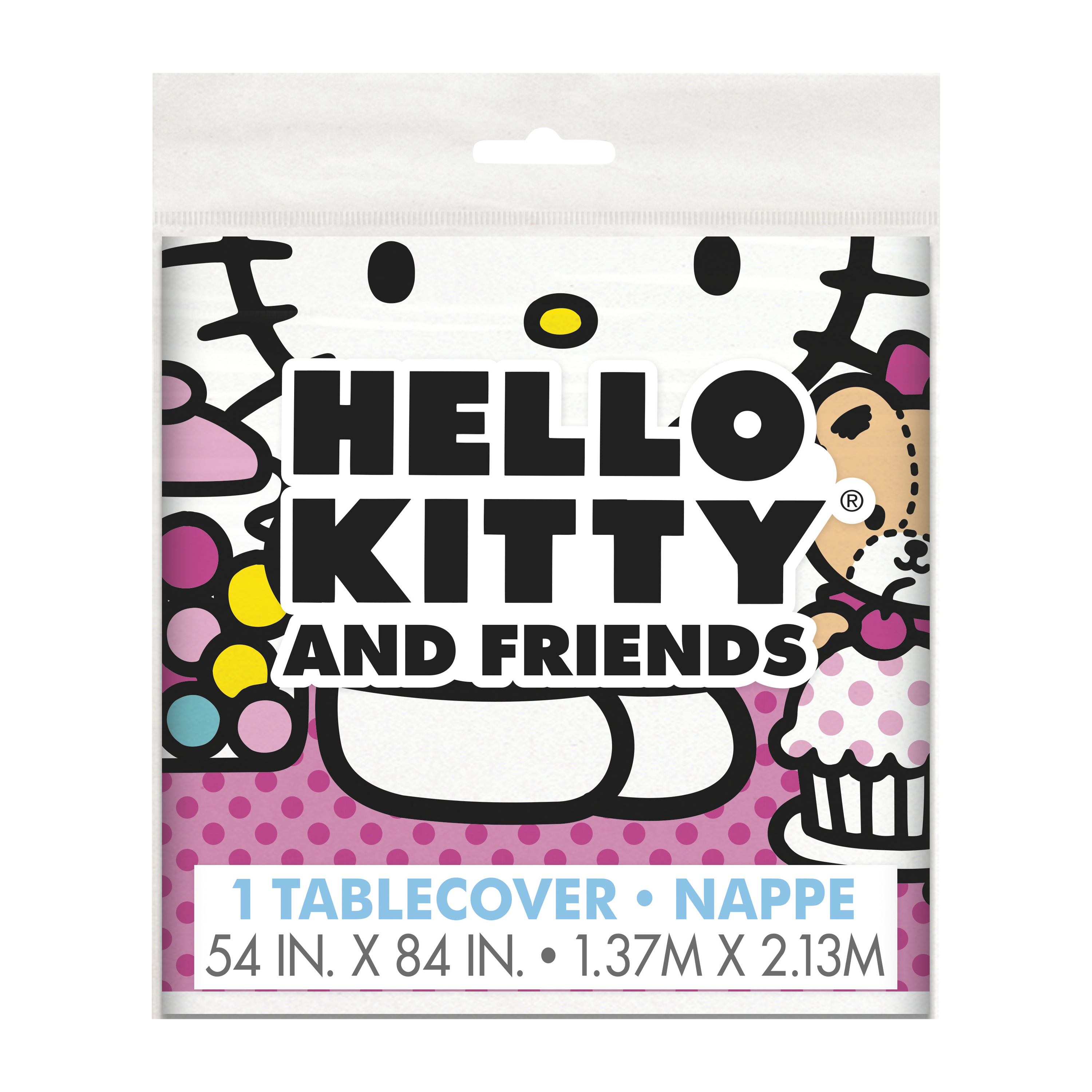 Hello Kitty And Friends® Tablecover 54inx84in