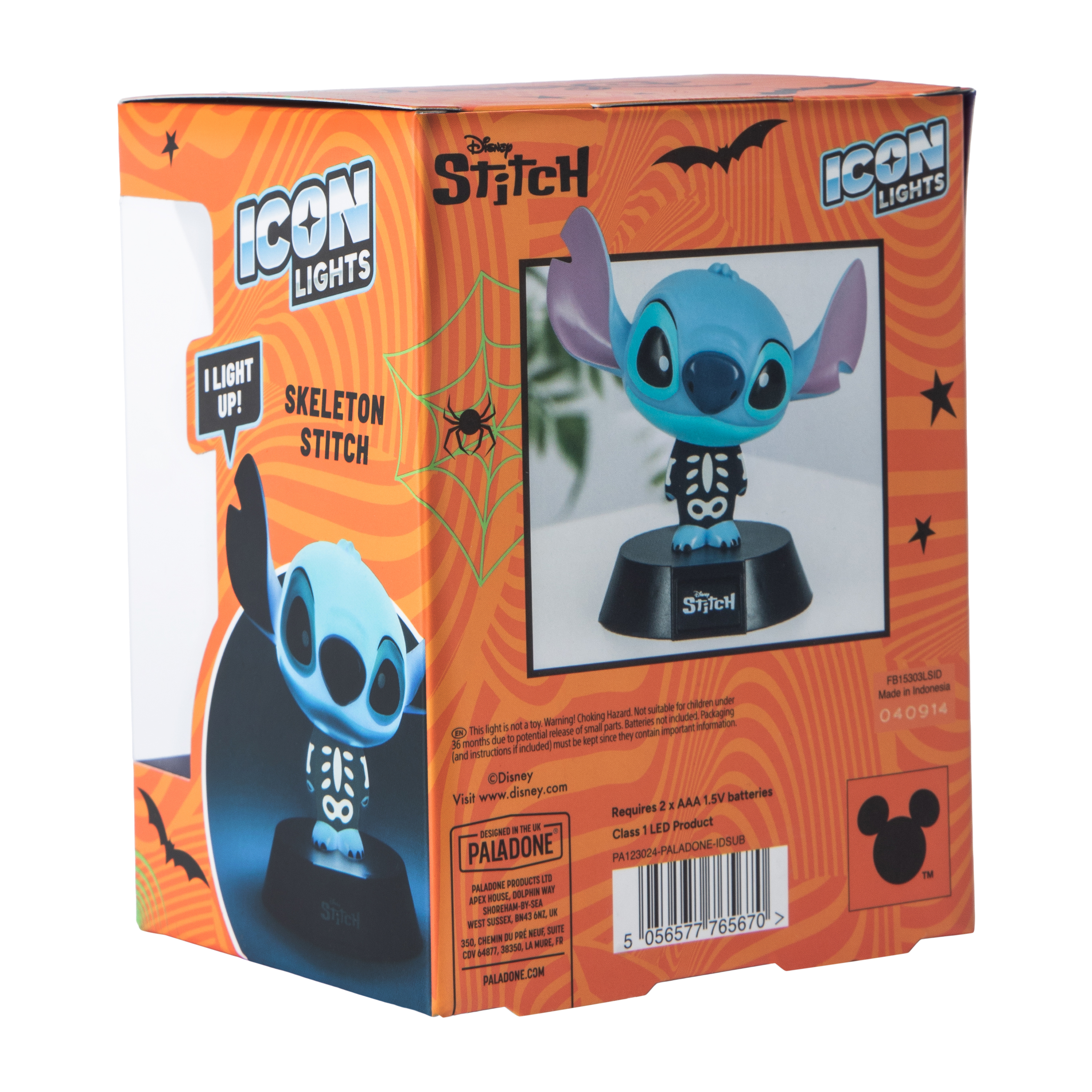 Paladone® Disney Skeleton Stitch Icon Lights