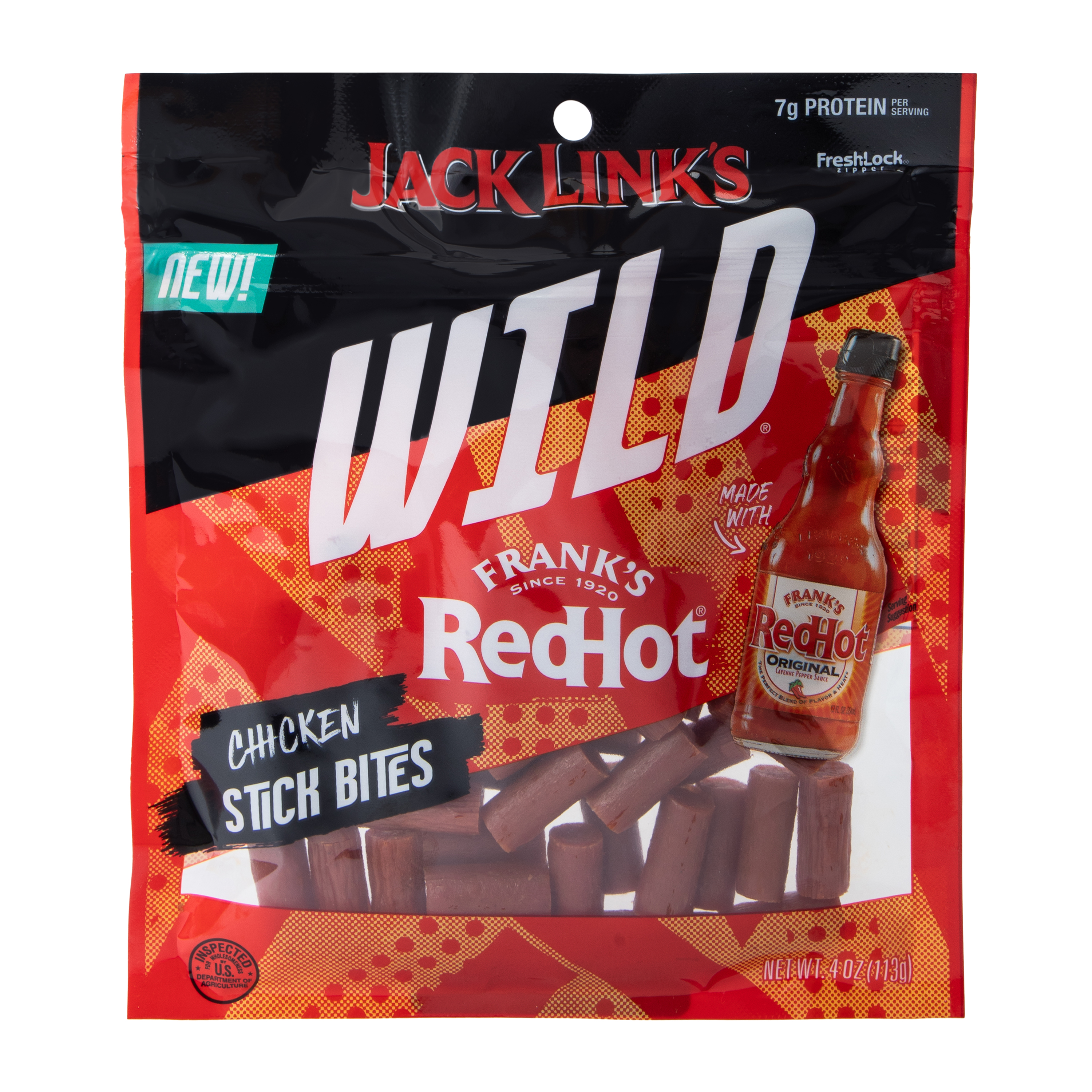 Jack Link's Wild® RedHot® Chicken Stick Bites 4oz