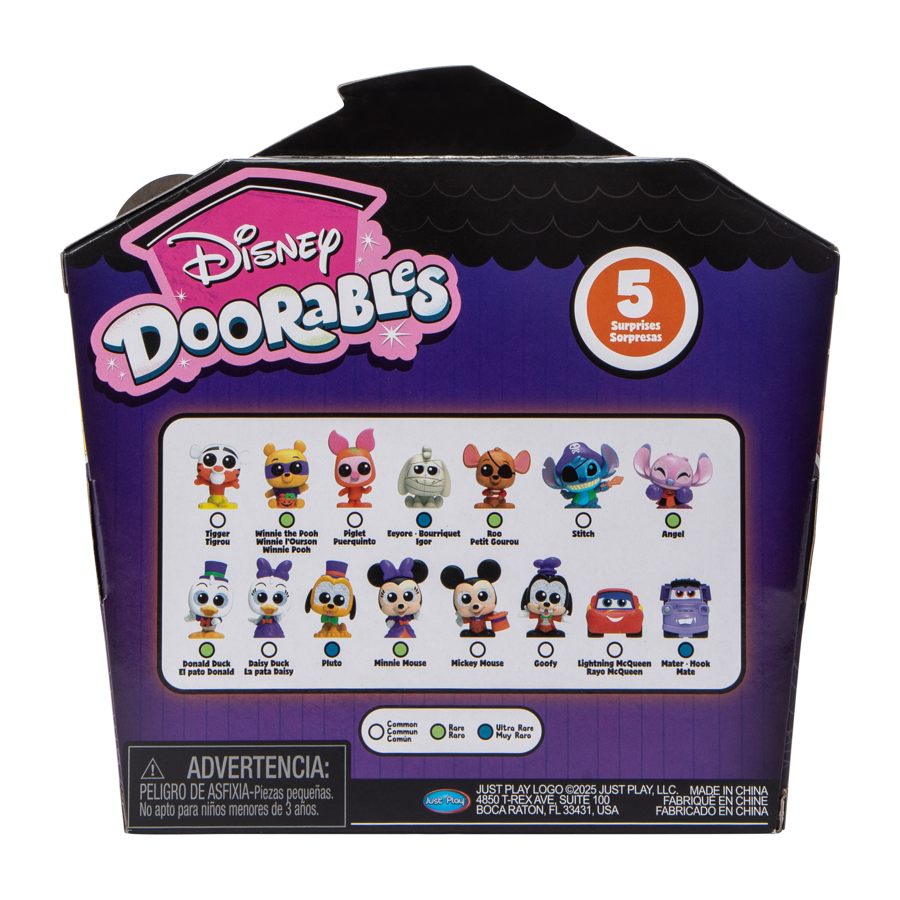 Disney Doorables Haunted Halloween Countdown 5-Pack (Styles May Vary)