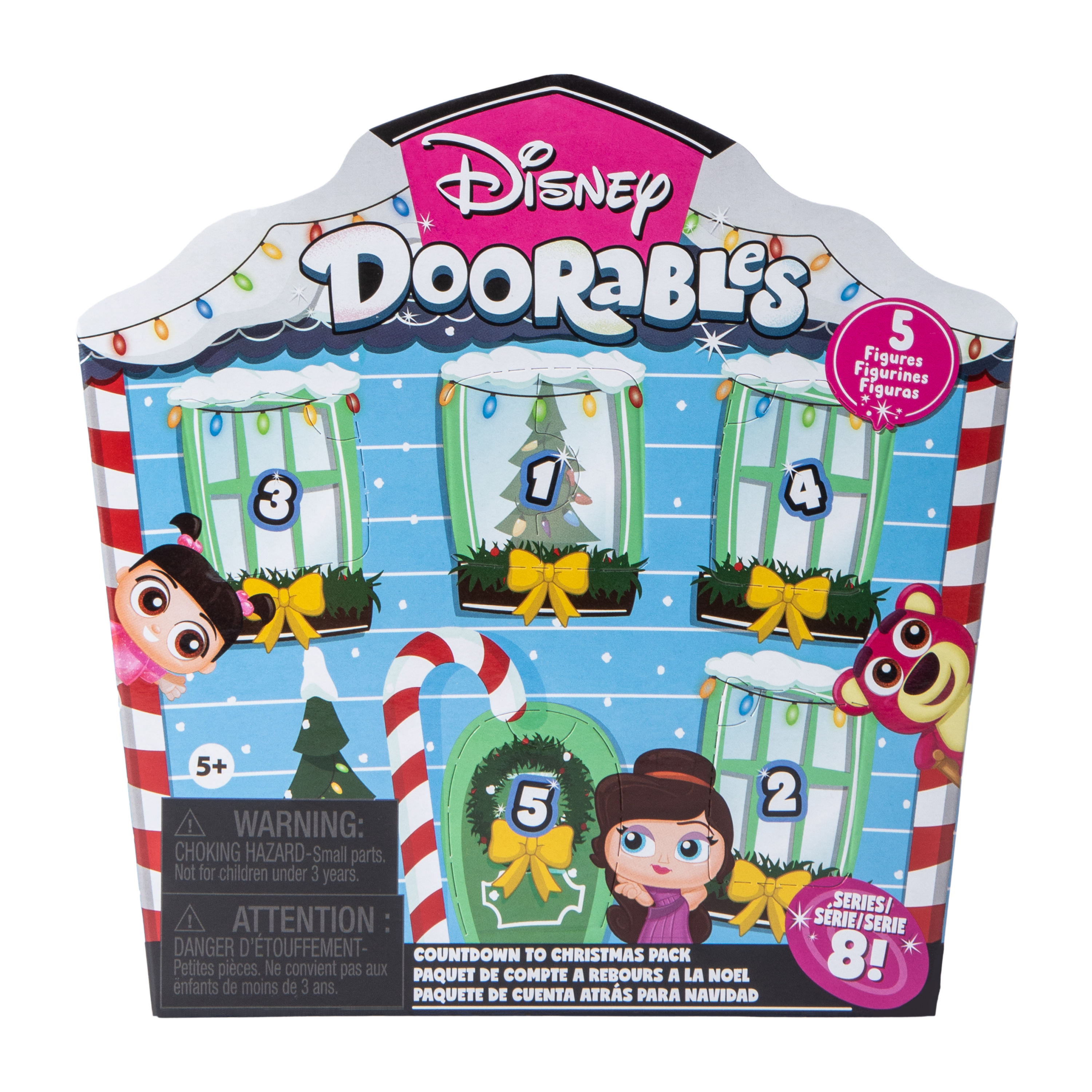 Disney Doorables Countdown To Christmas Pack (Styles May Vary)