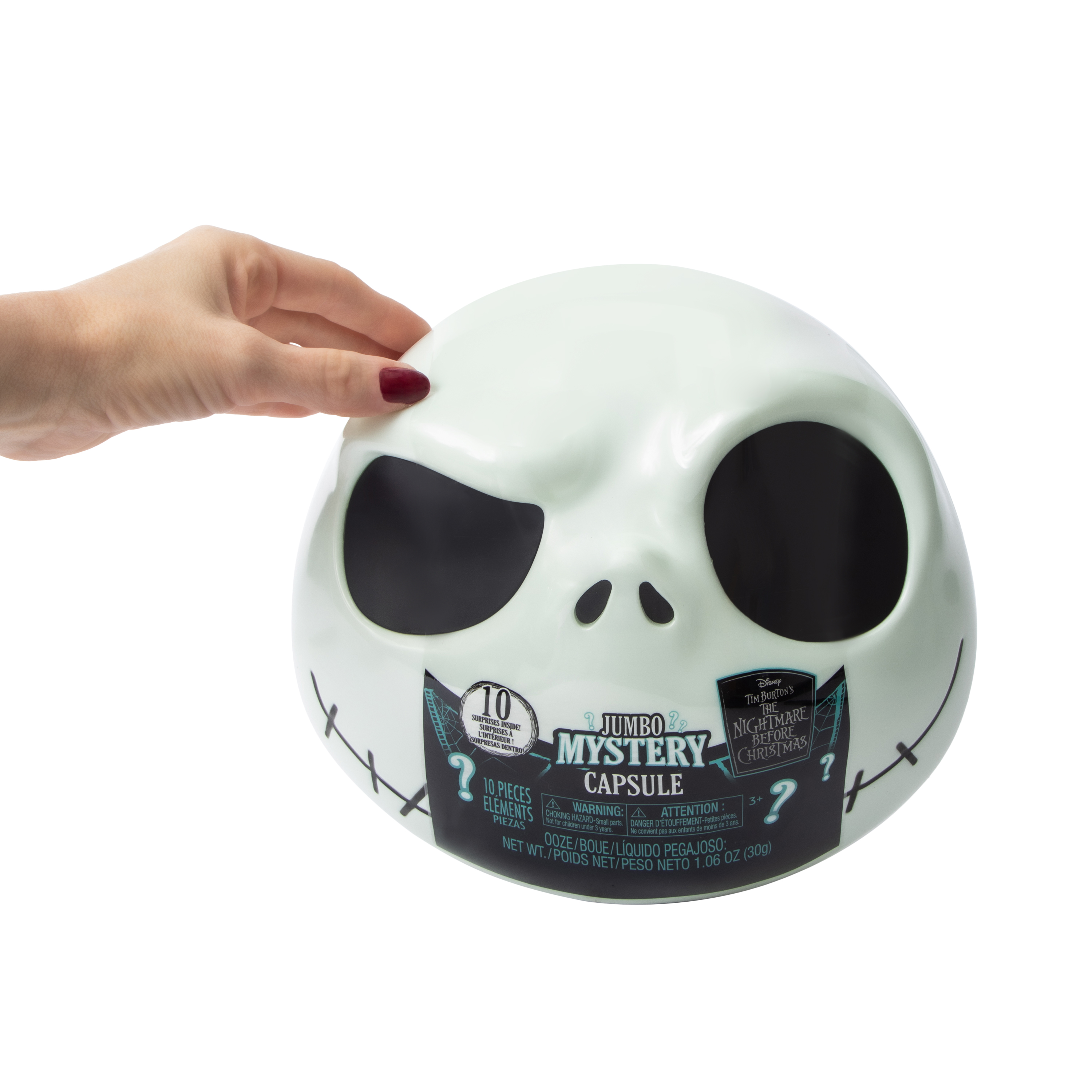 Disney Tim Burton's The Nightmare Before Christmas Jumbo Mystery Capsule (Styles May Vary)