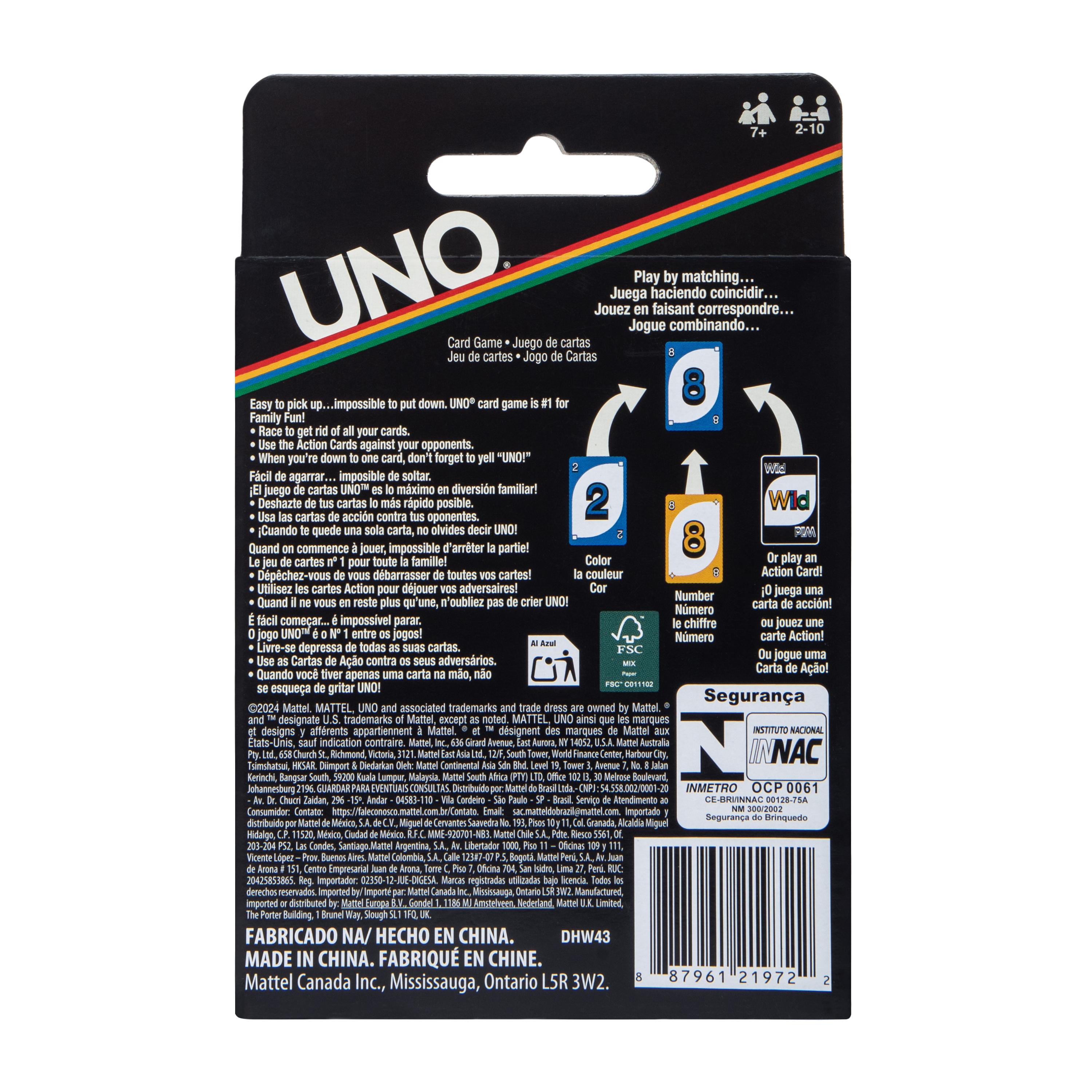 UNO® Retro Edition Cards