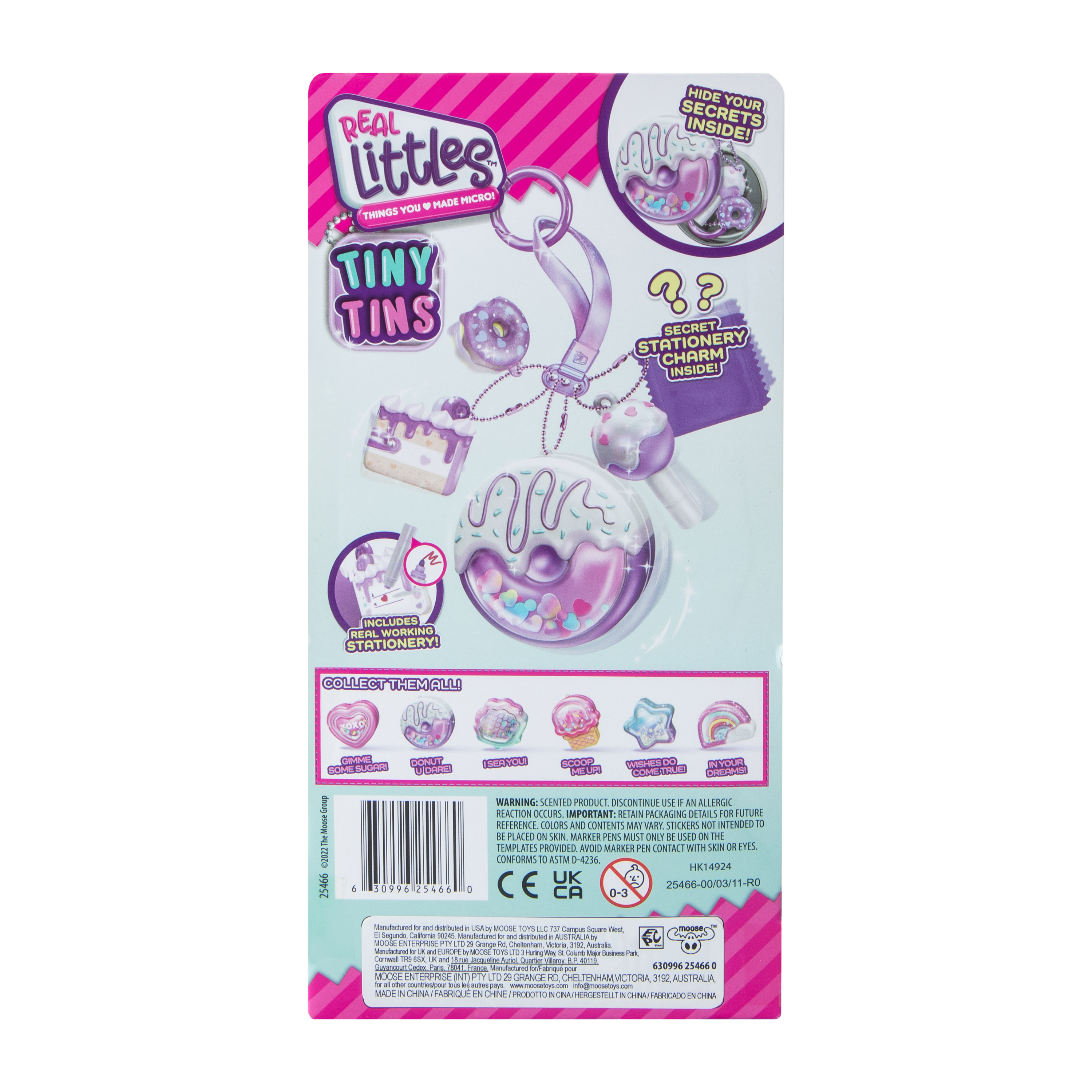 Real Littles™ Tiny Tins Keychain Set (Styles May Vary)