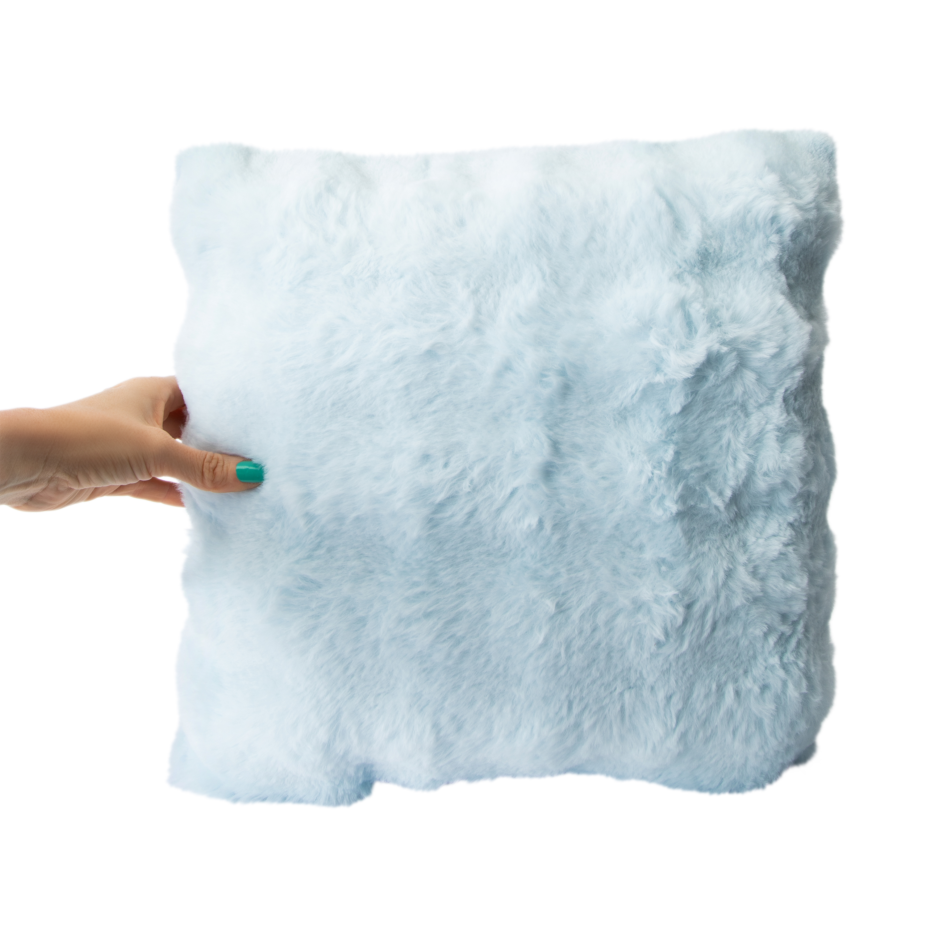 Faux Fur Bubble Pillow 16in x 16in