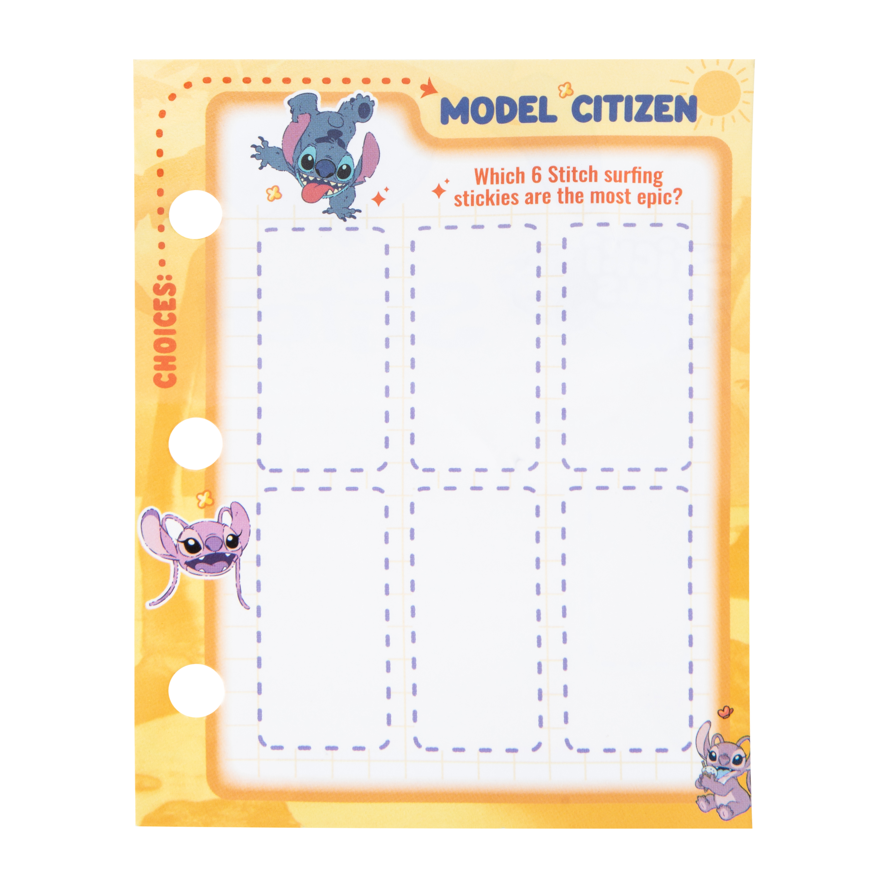 Disney Stitch Sticki Rolls