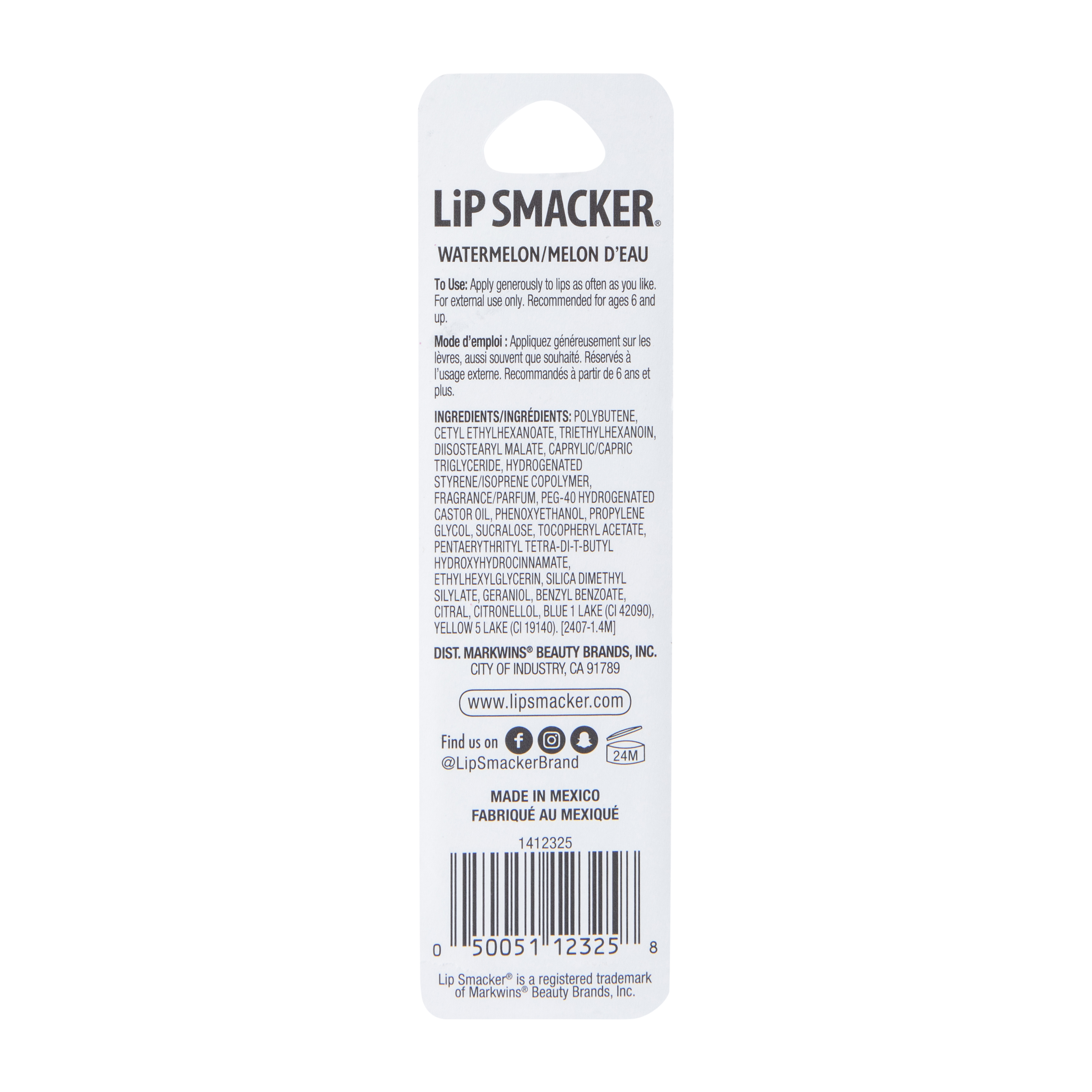 Lip Smacker® Watermelon 0.2oz