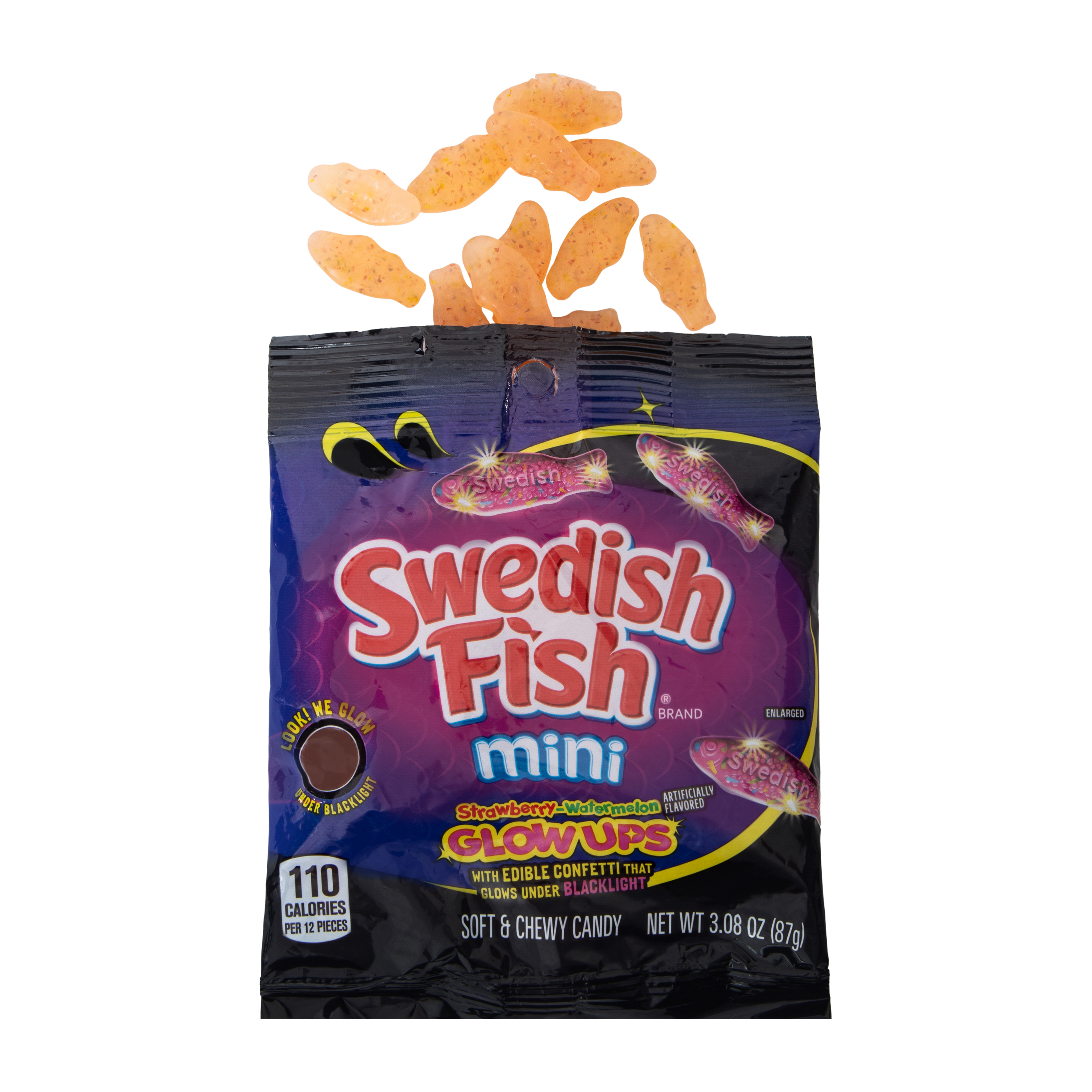 Swedish Fish® Glow Ups Candy 3.08oz