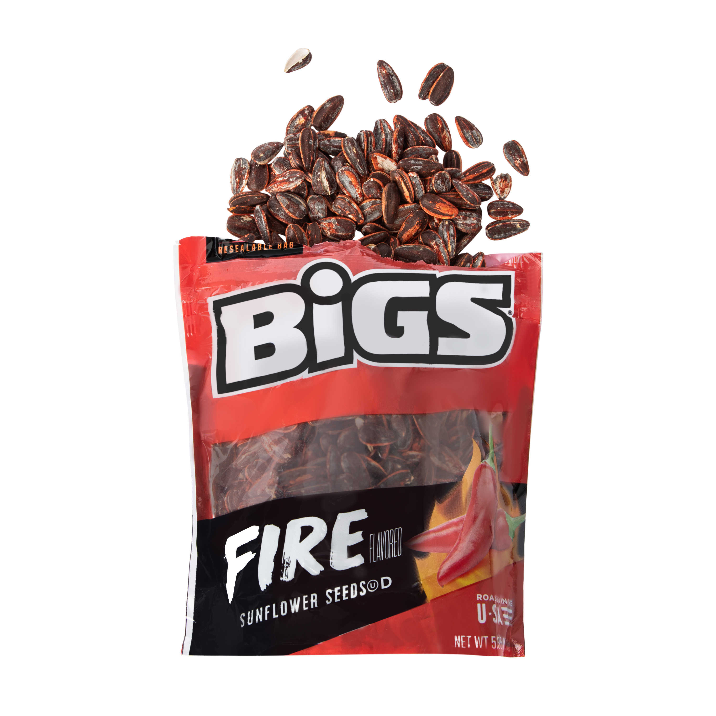 Bigs® Fire Flavored Sunflower Seeds 5.35oz