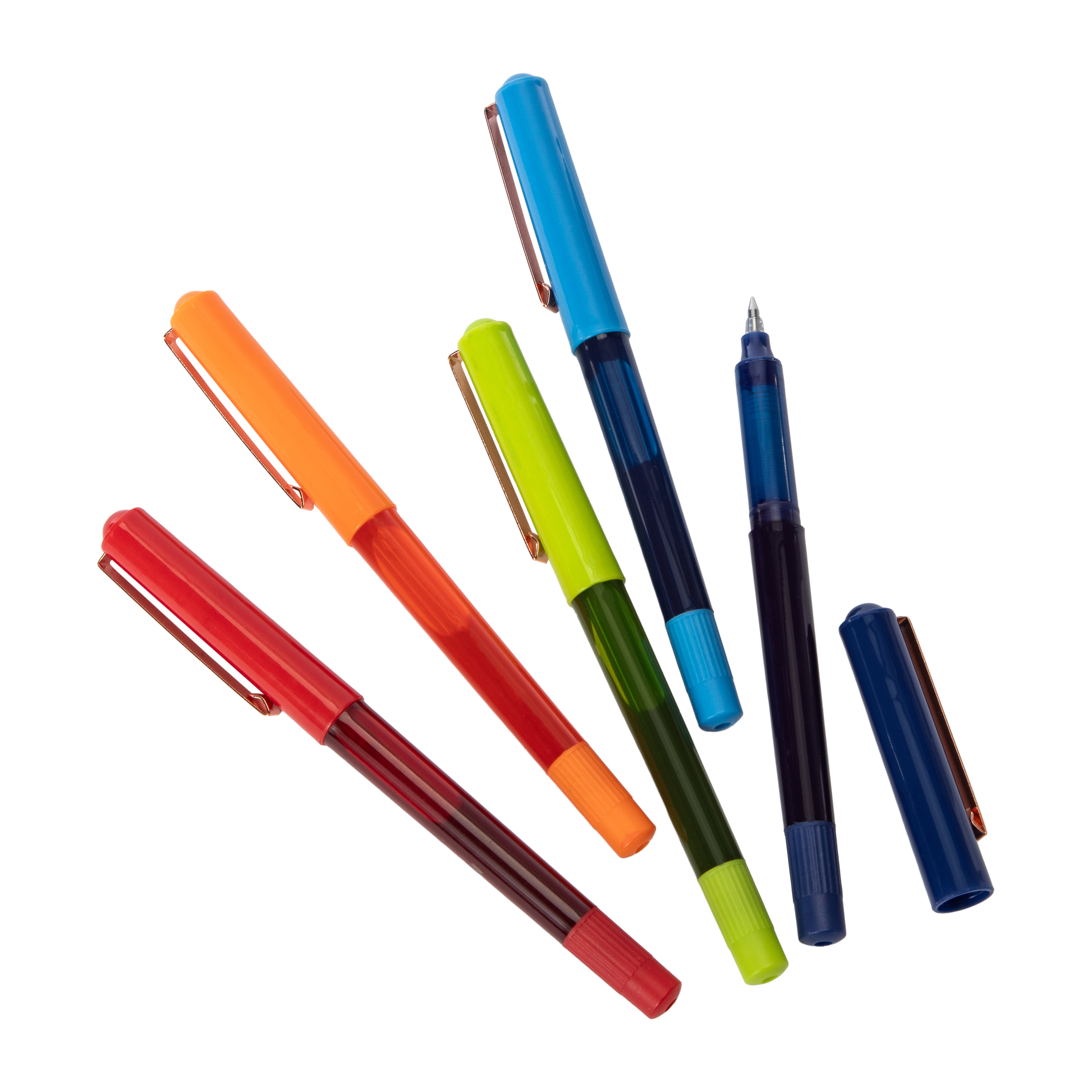 Plumas Gel Liquido 12 Unidades - Para Notas y Dibujos Nitidos! 4