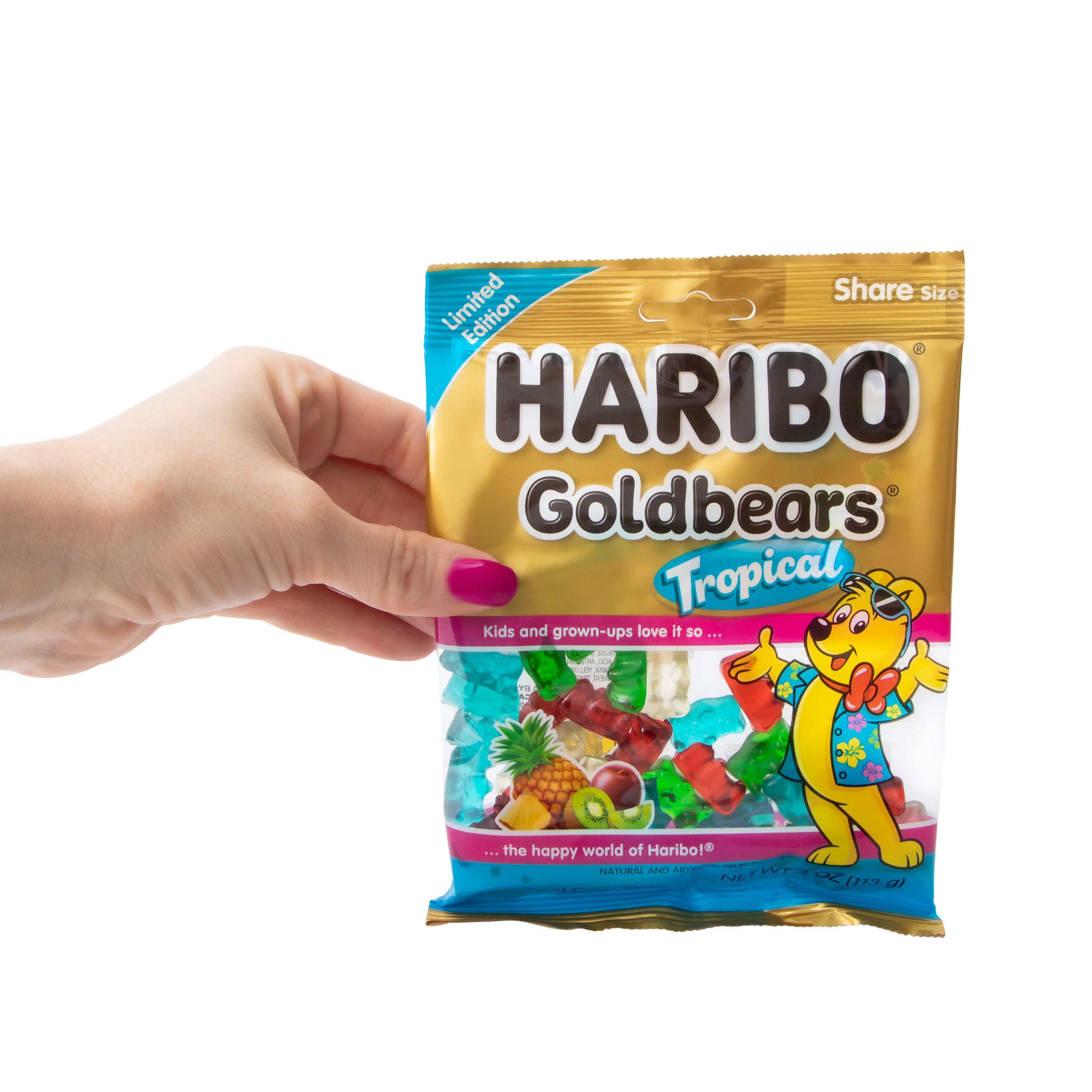 Haribo® Limited Edition Goldbears® Tropical Gummi Candy 4oz
