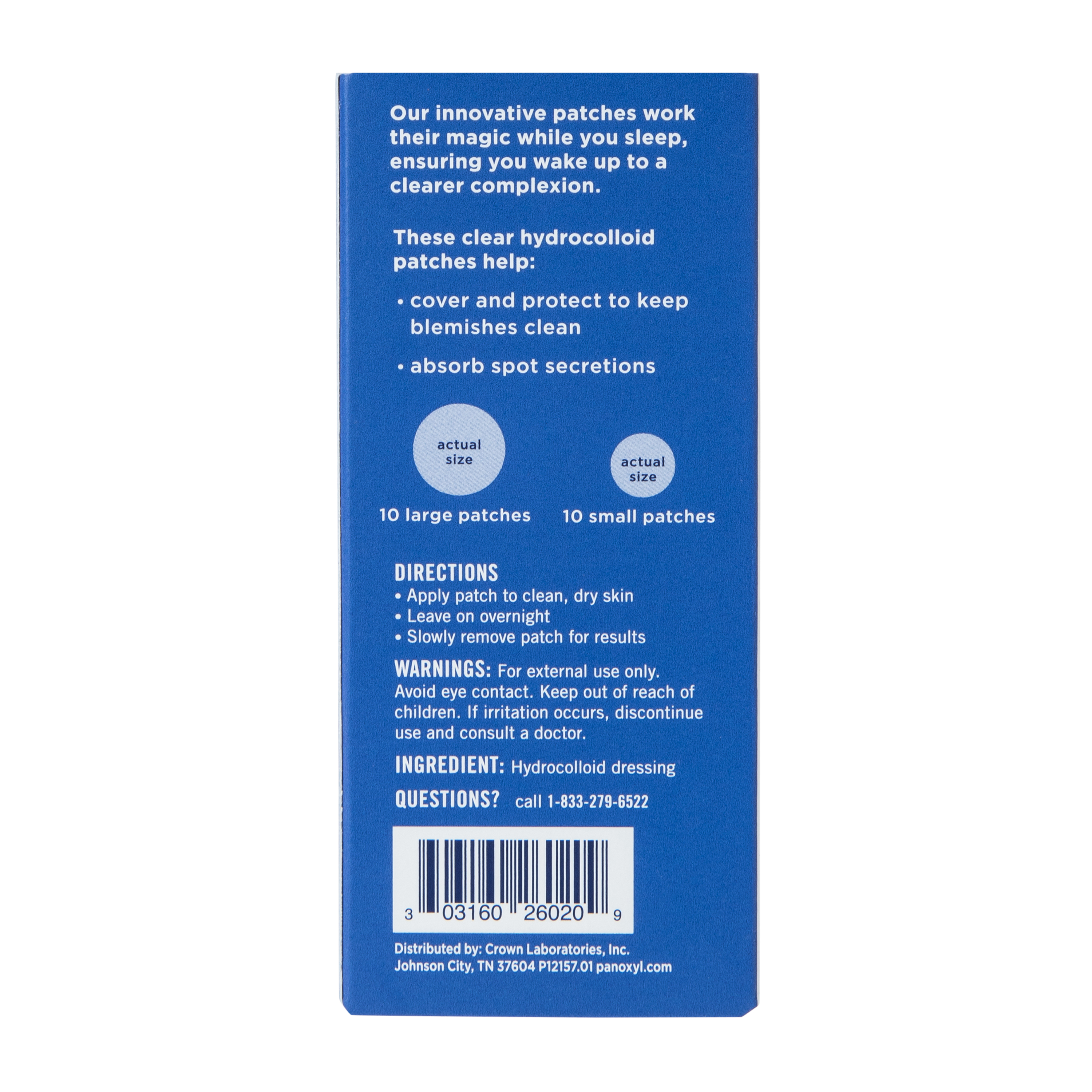 PanOxyl® Overnight Spot Patches 20-Count