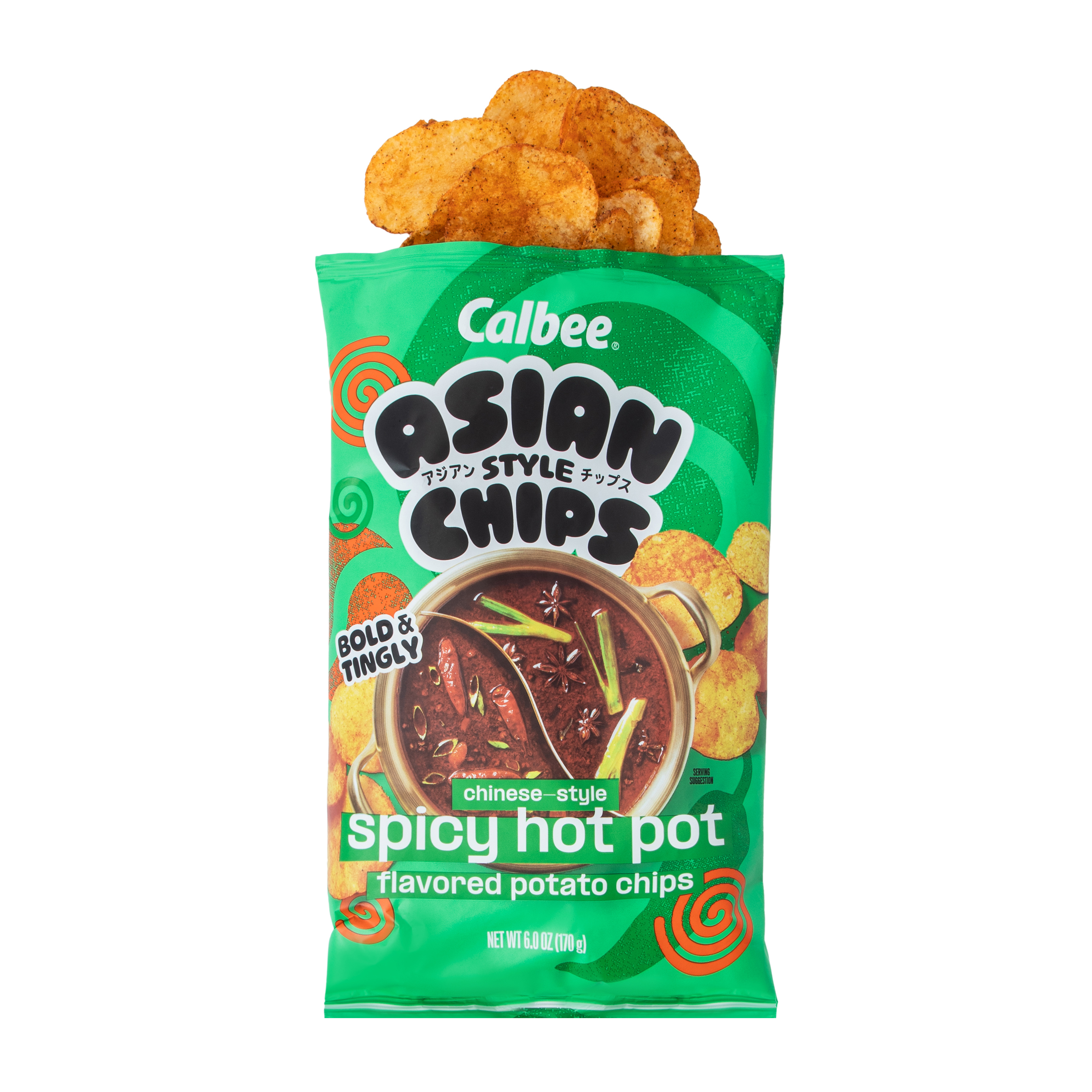 Calbee® Chinese Style Spicy Hot Pot Potato Chips 6oz