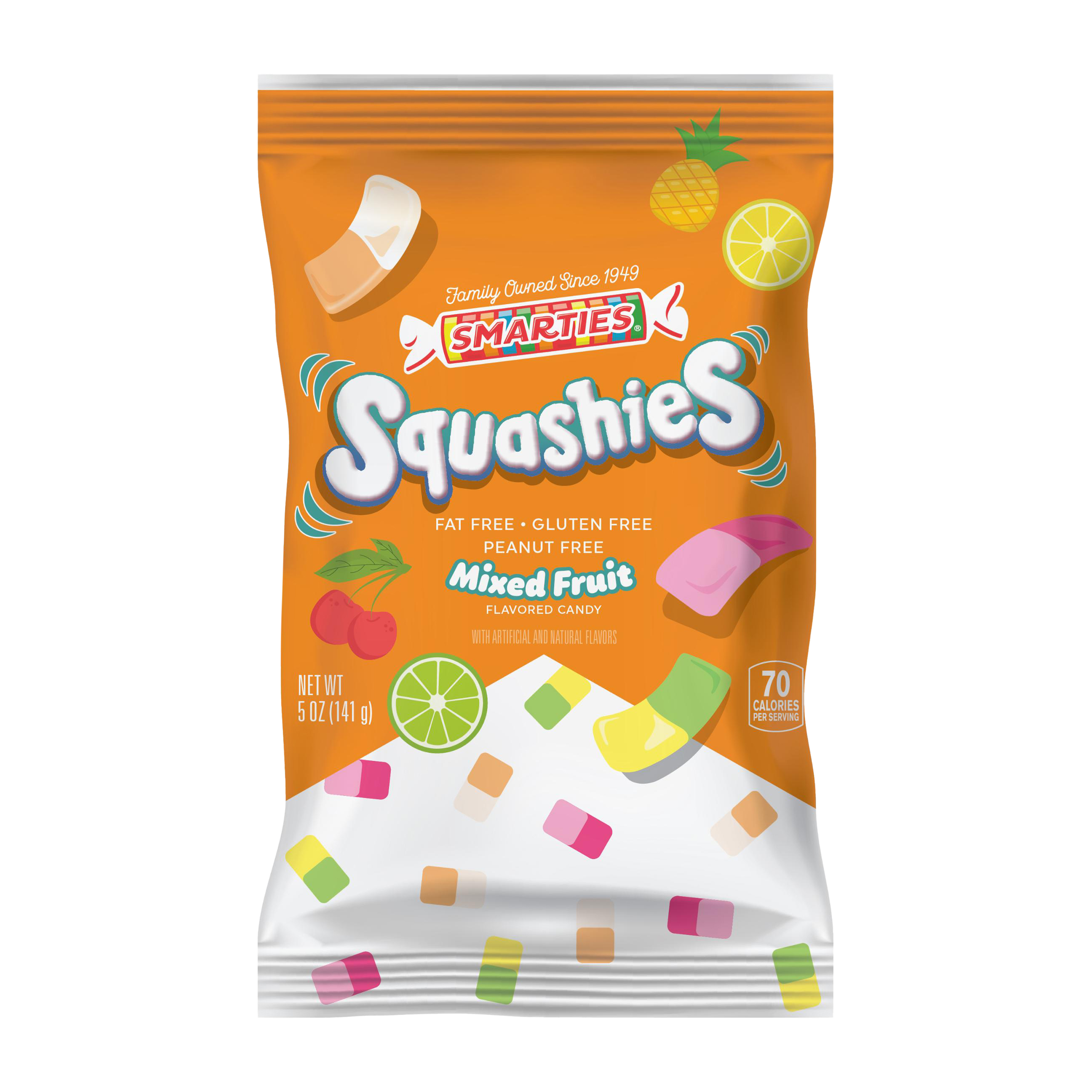 Smarties® Squashies Mixed Fruit Flavored Candy 5oz