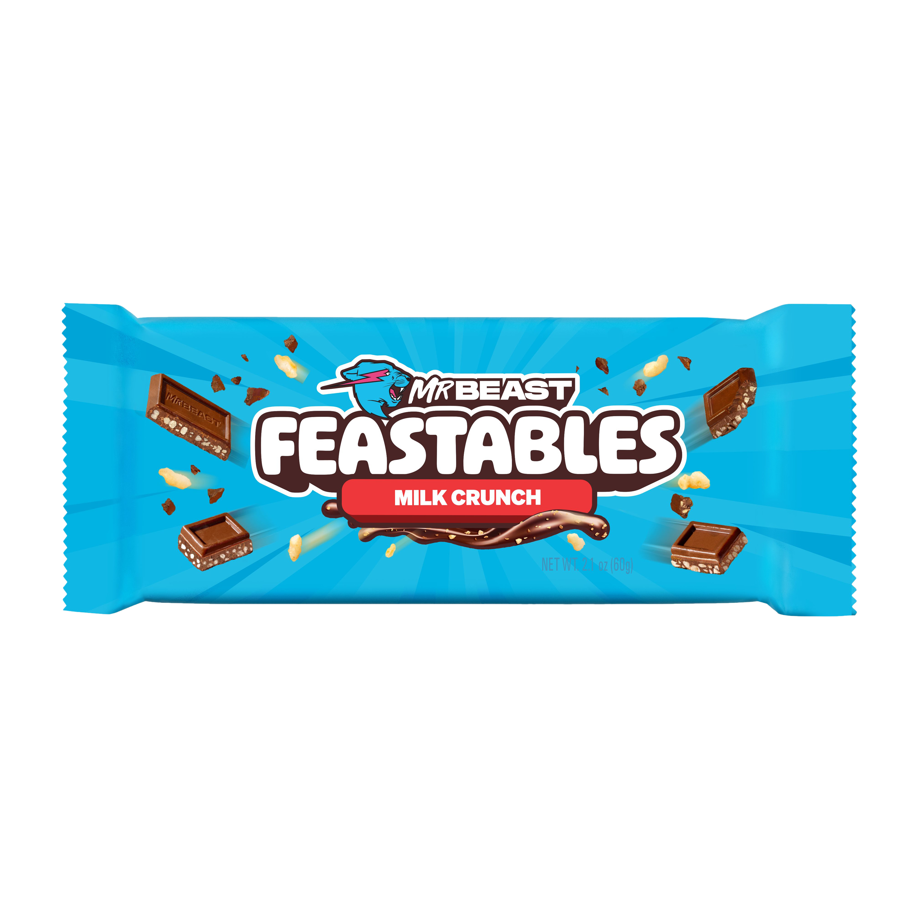 Mr. Beast Feastables Milk Crunch 2.1oz