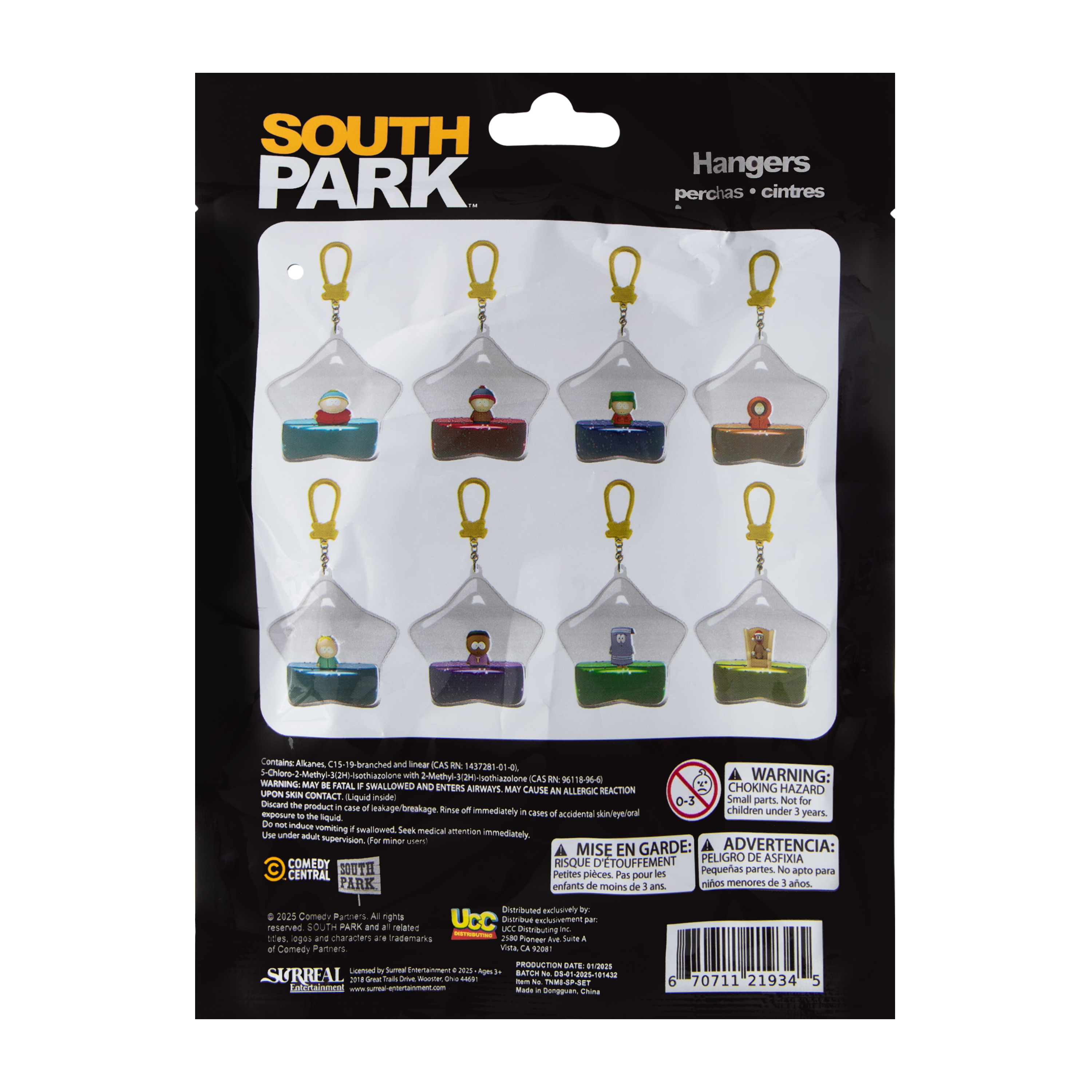 South Park™ Tsunameez™ Hangers (Styles May Vary)