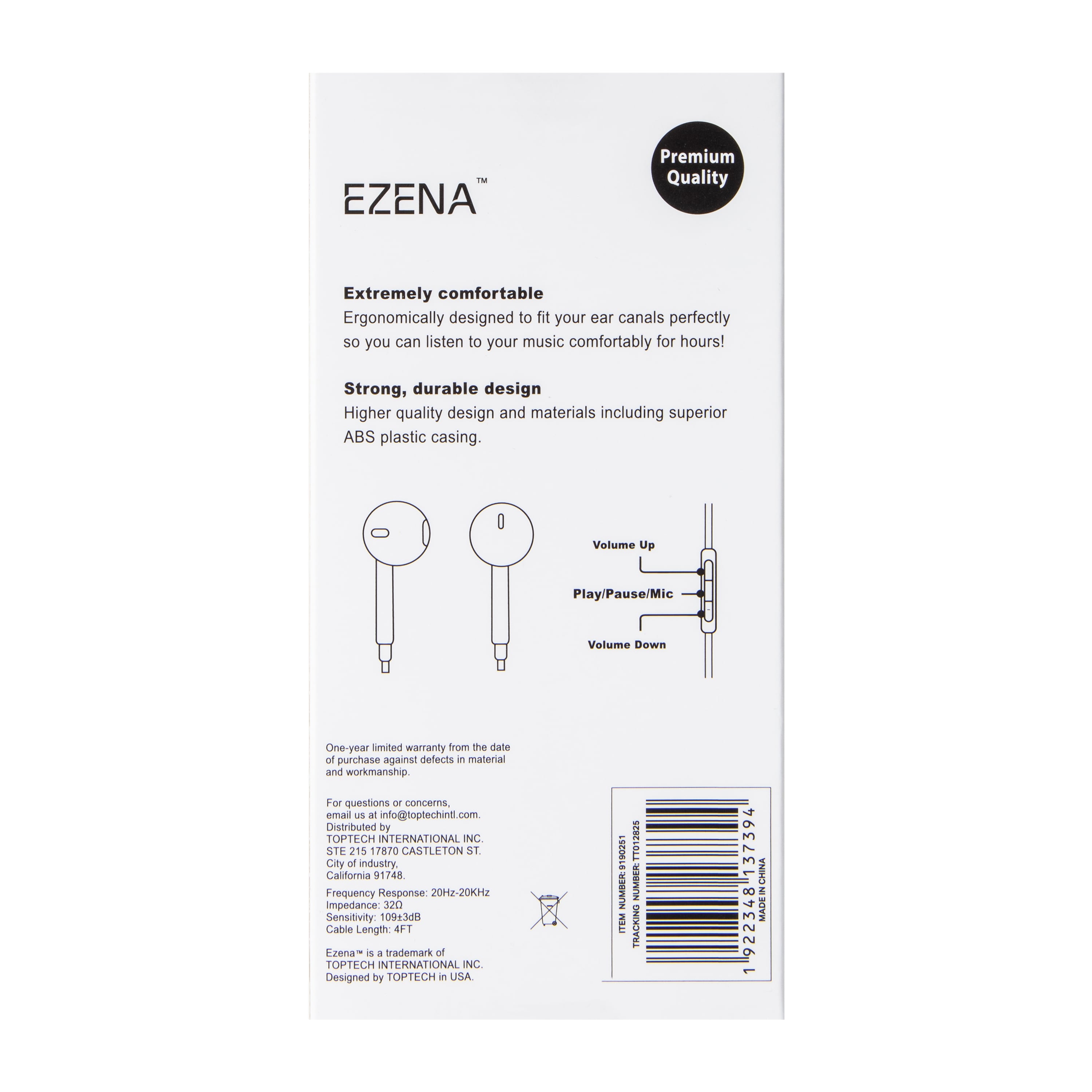 Lightning® Wired Earbuds For iPhone & iPad