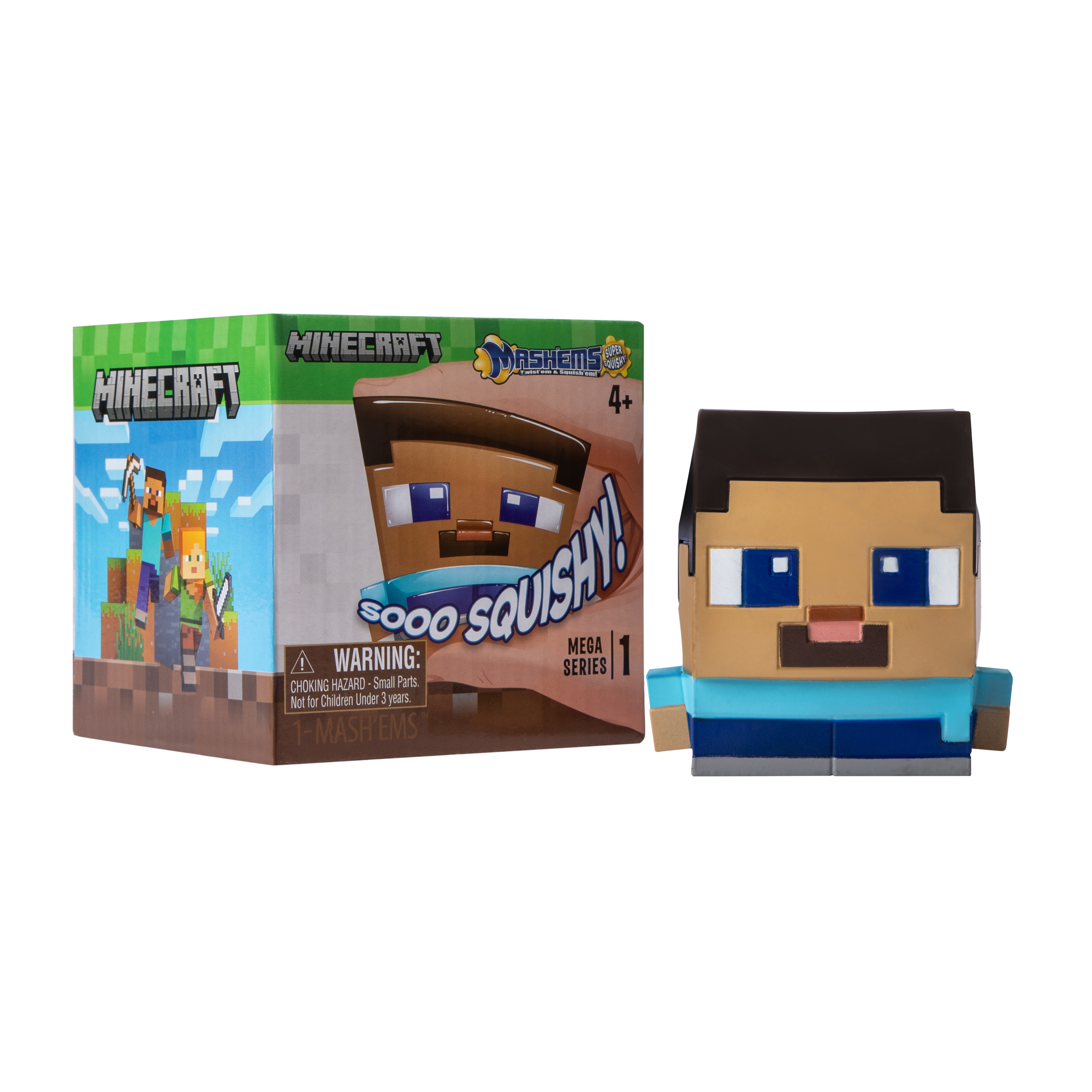 Minecraft Mega Series 1 Mashems Squishy! (Styles May Vary)