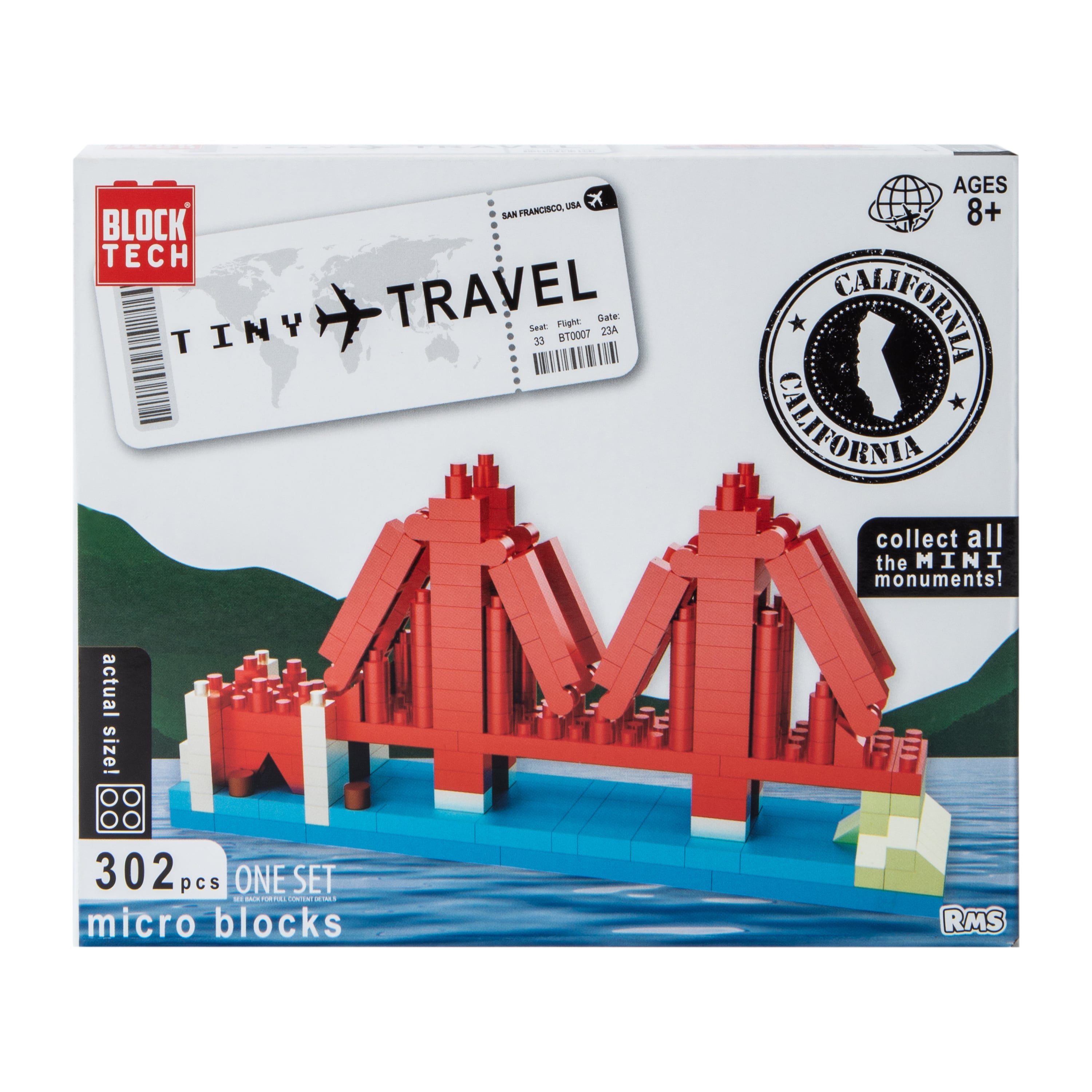 Block Tech® Tiny Travel Mini Monuments Set
