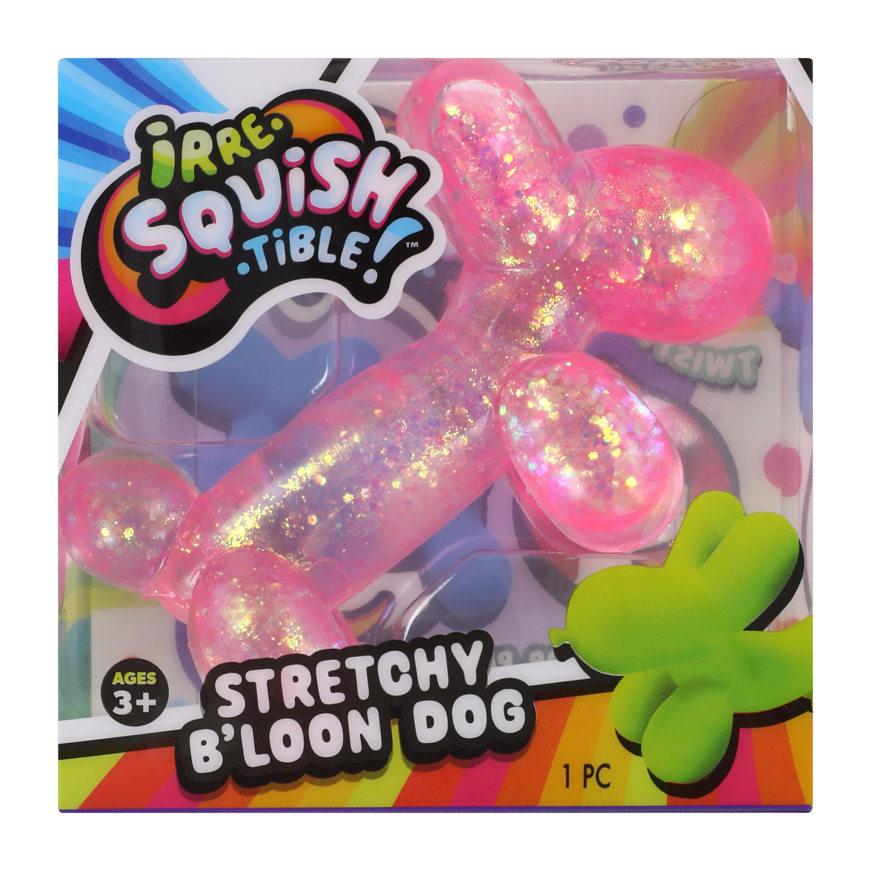 Irre-Squish-tible™ Stretchy B'loon Dog Toy (Styles May Vary)