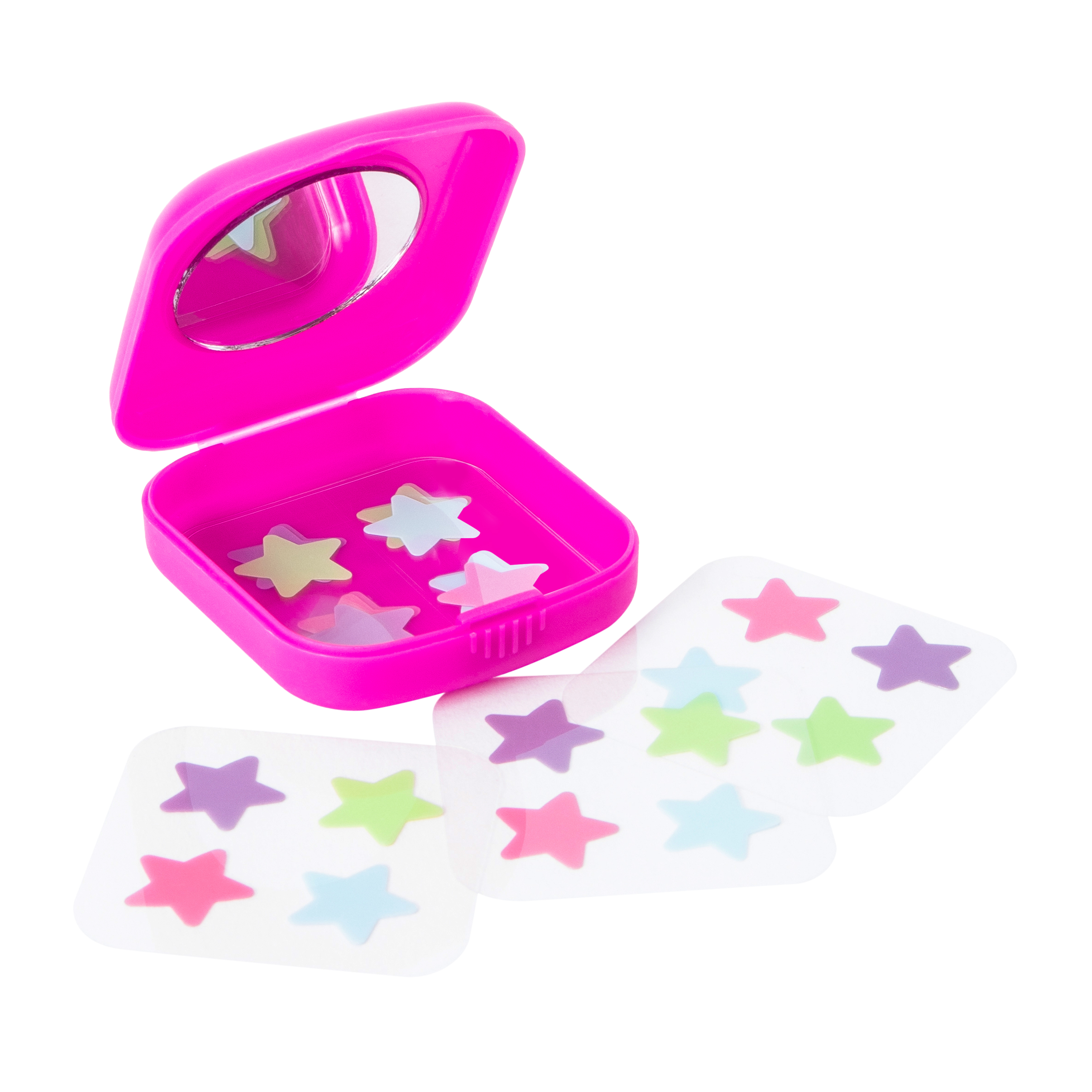 Happy Face Pimple Patches With Case 24-Piece