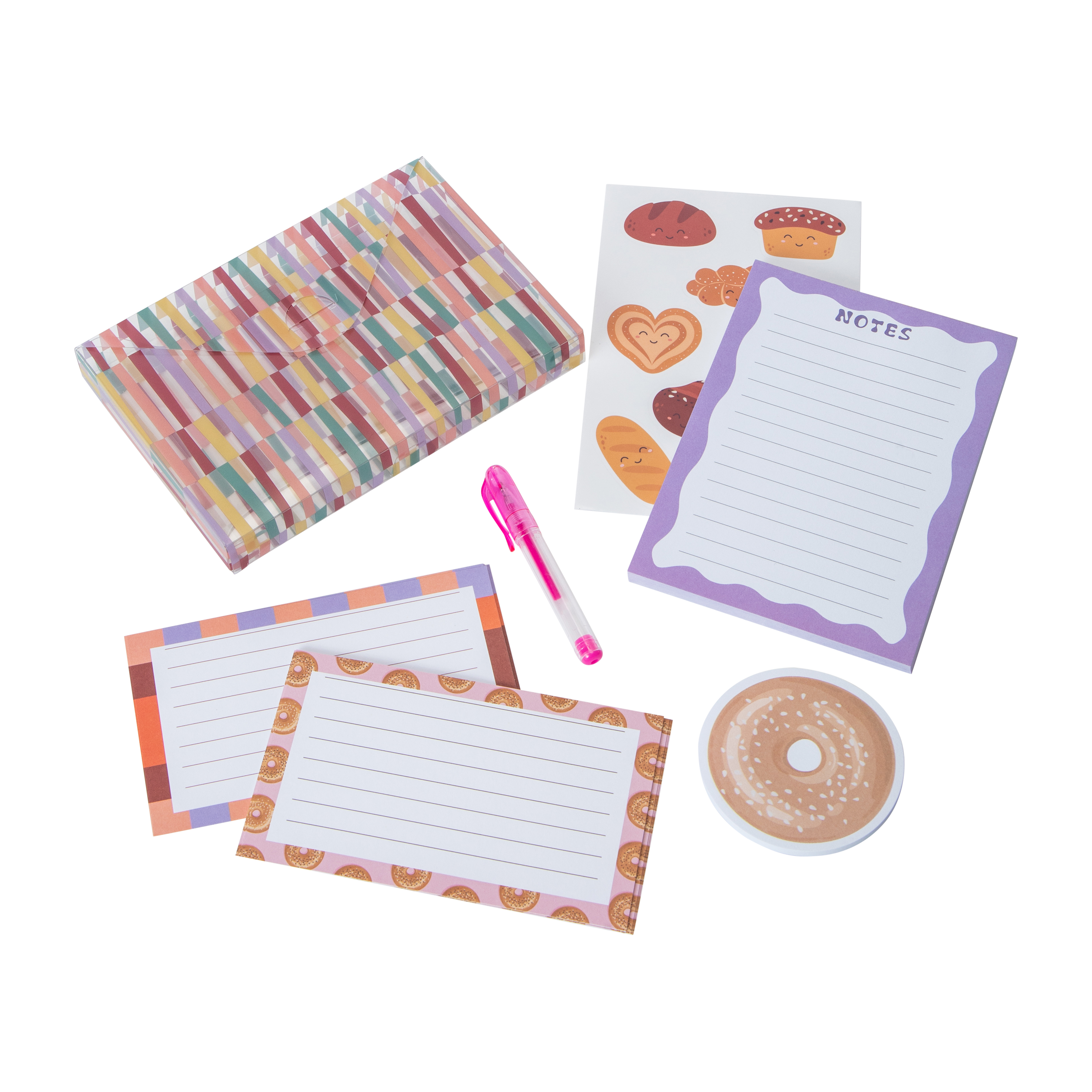 Set de Papeleria Chulisimo 7 Pzas Pa La Oficina o Escuela 3